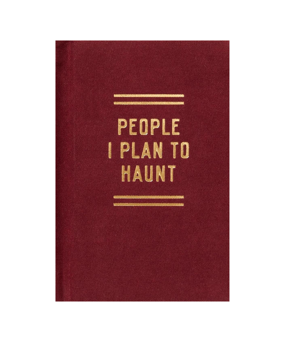 People I Plan to Haunt dagbog - 112 sider