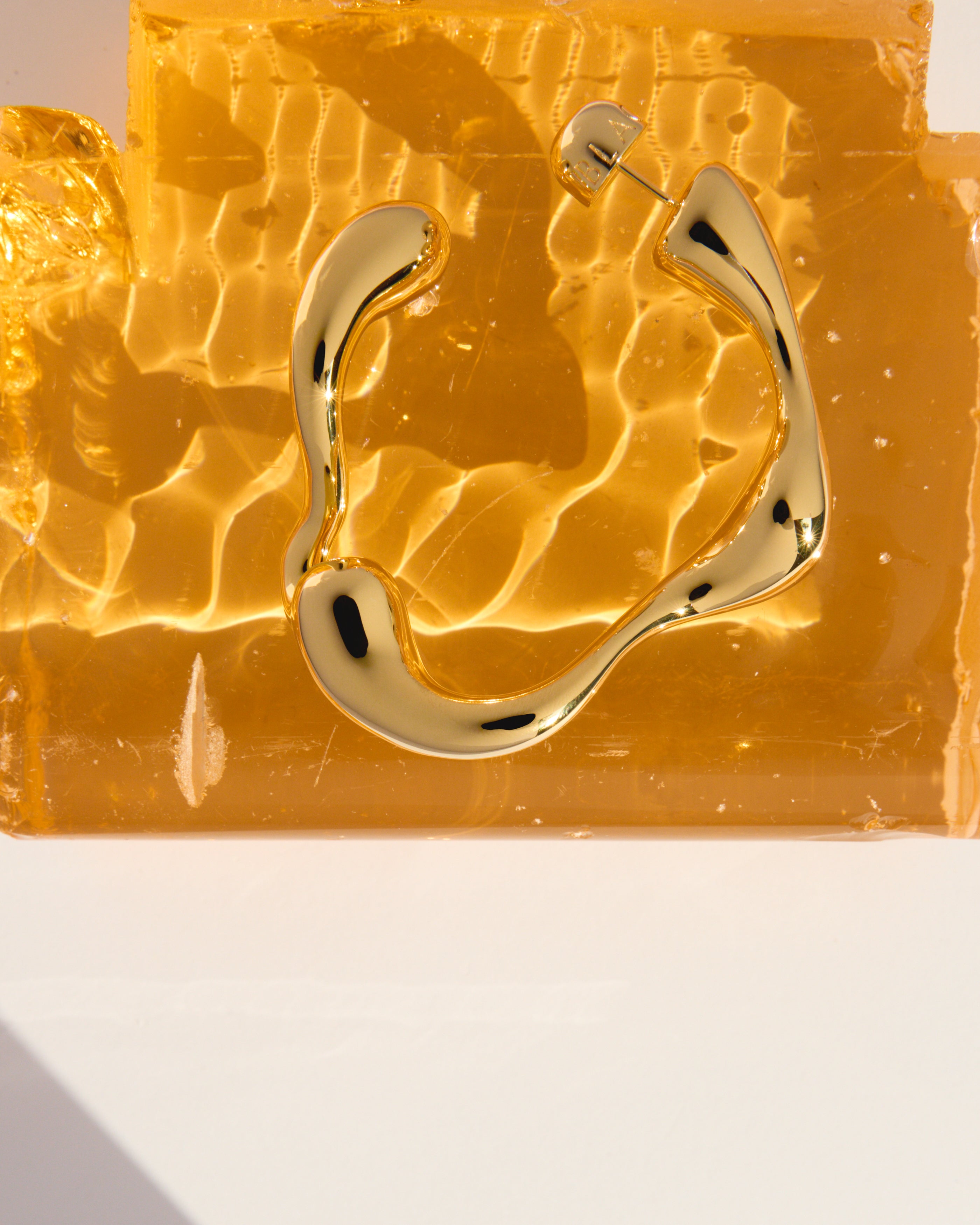 Splash hoop, forgyldt - lille
