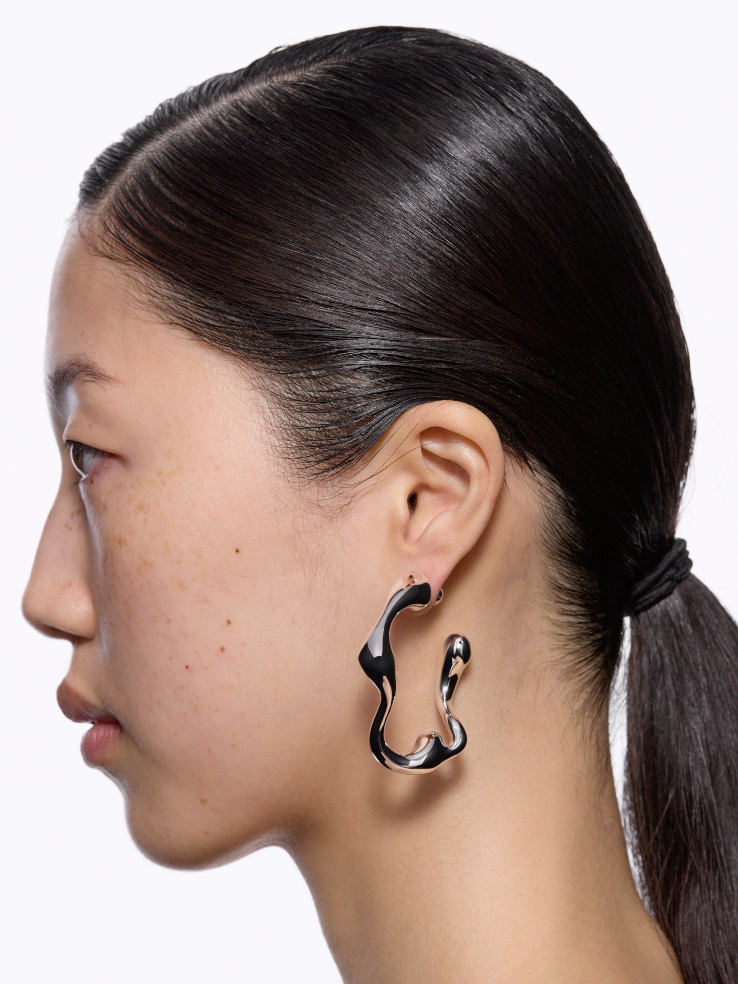 Splash hoop, sølv - stor