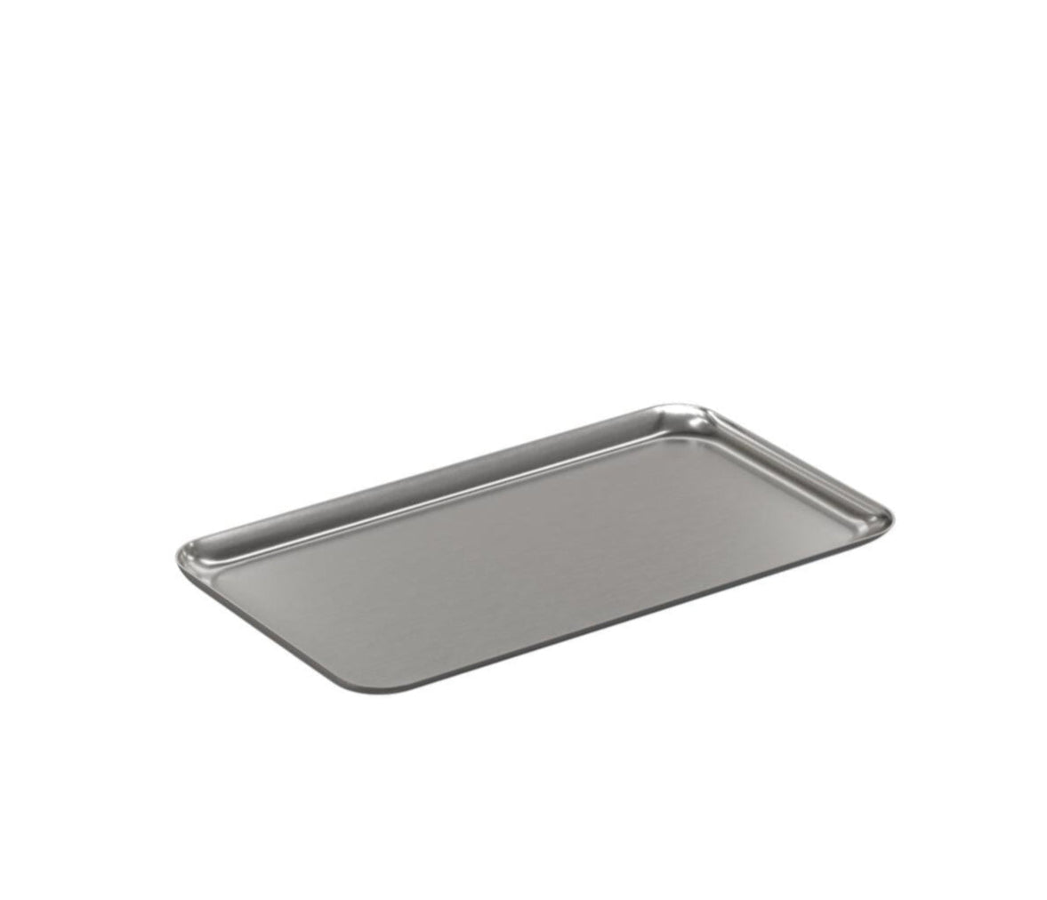 Stål serveringsbakke - Medium