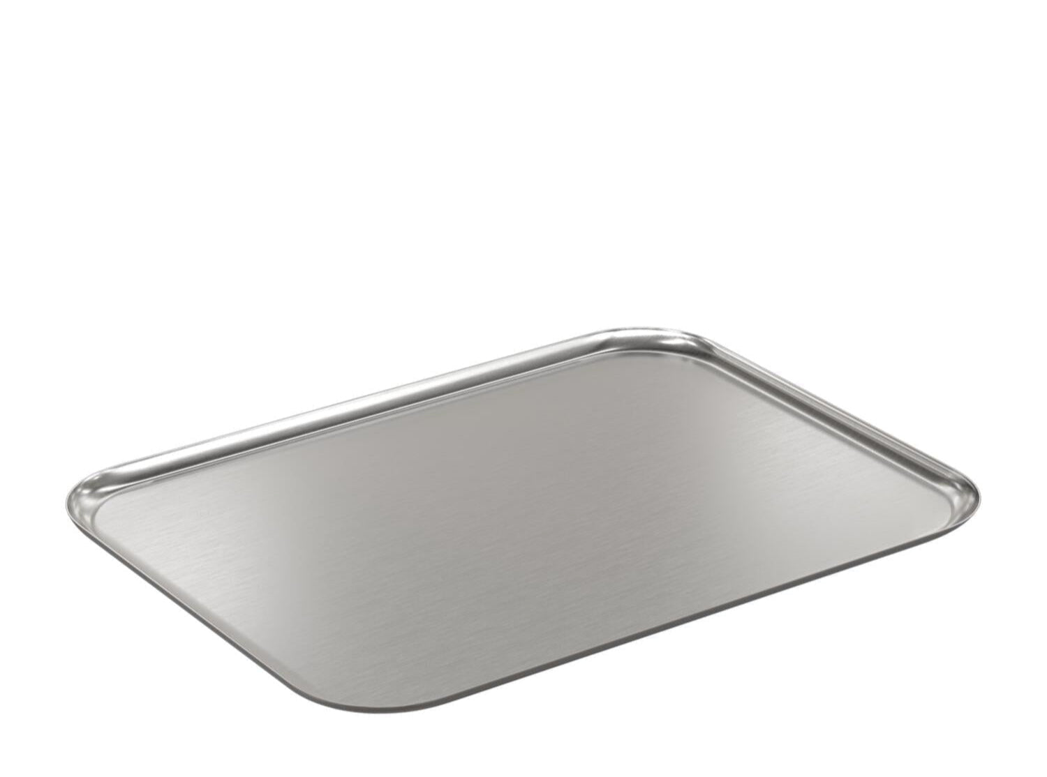 Stål serveringsbakke - X-Large