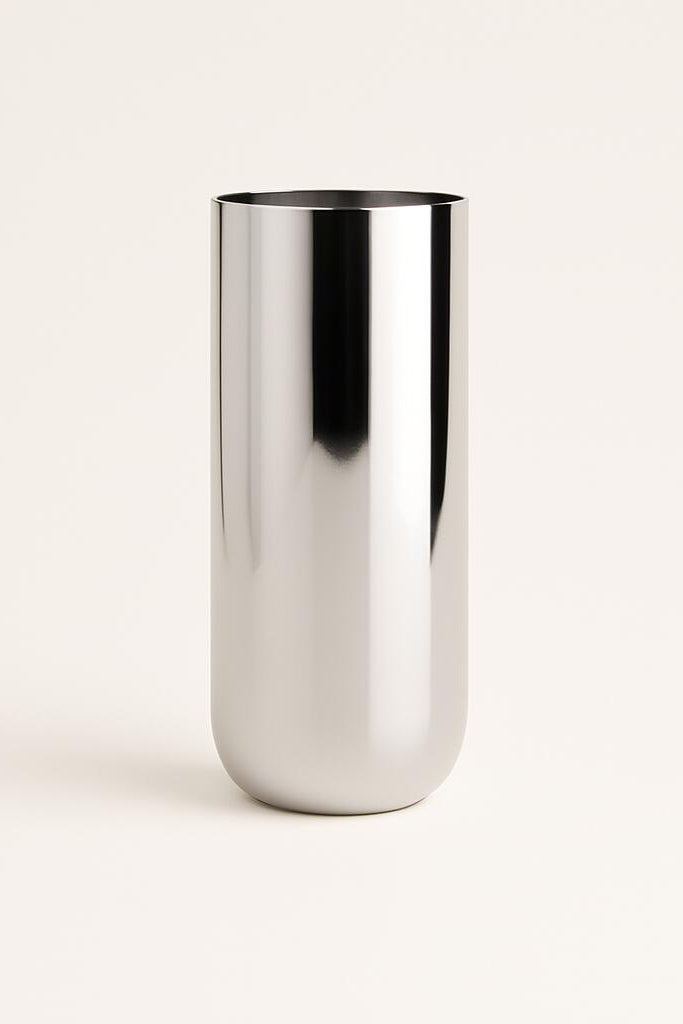 Vase, H24 cm - Rustfrit stål