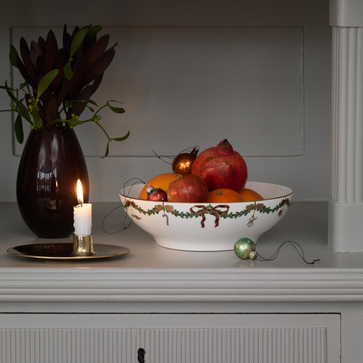 Stjerne Riflet juleskål - 220 cl