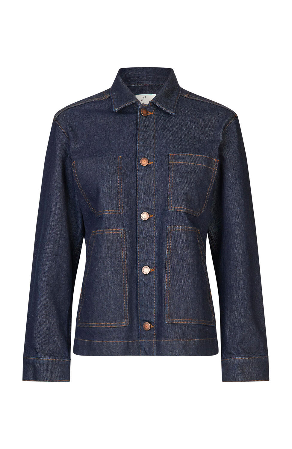 StellaFV denimjakke - Dark Rinse Denim