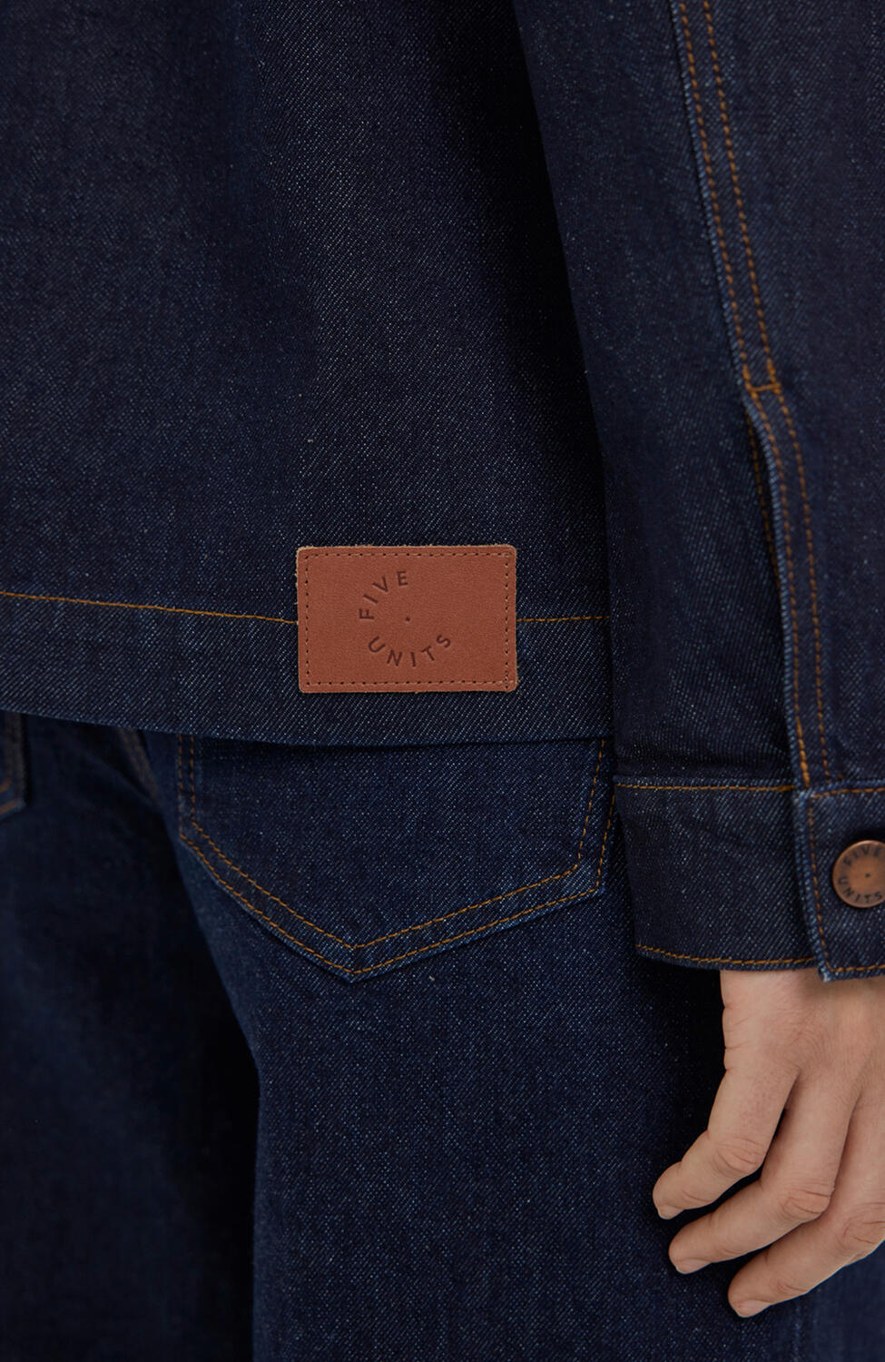 StellaFV denimjakke - Dark Rinse Denim