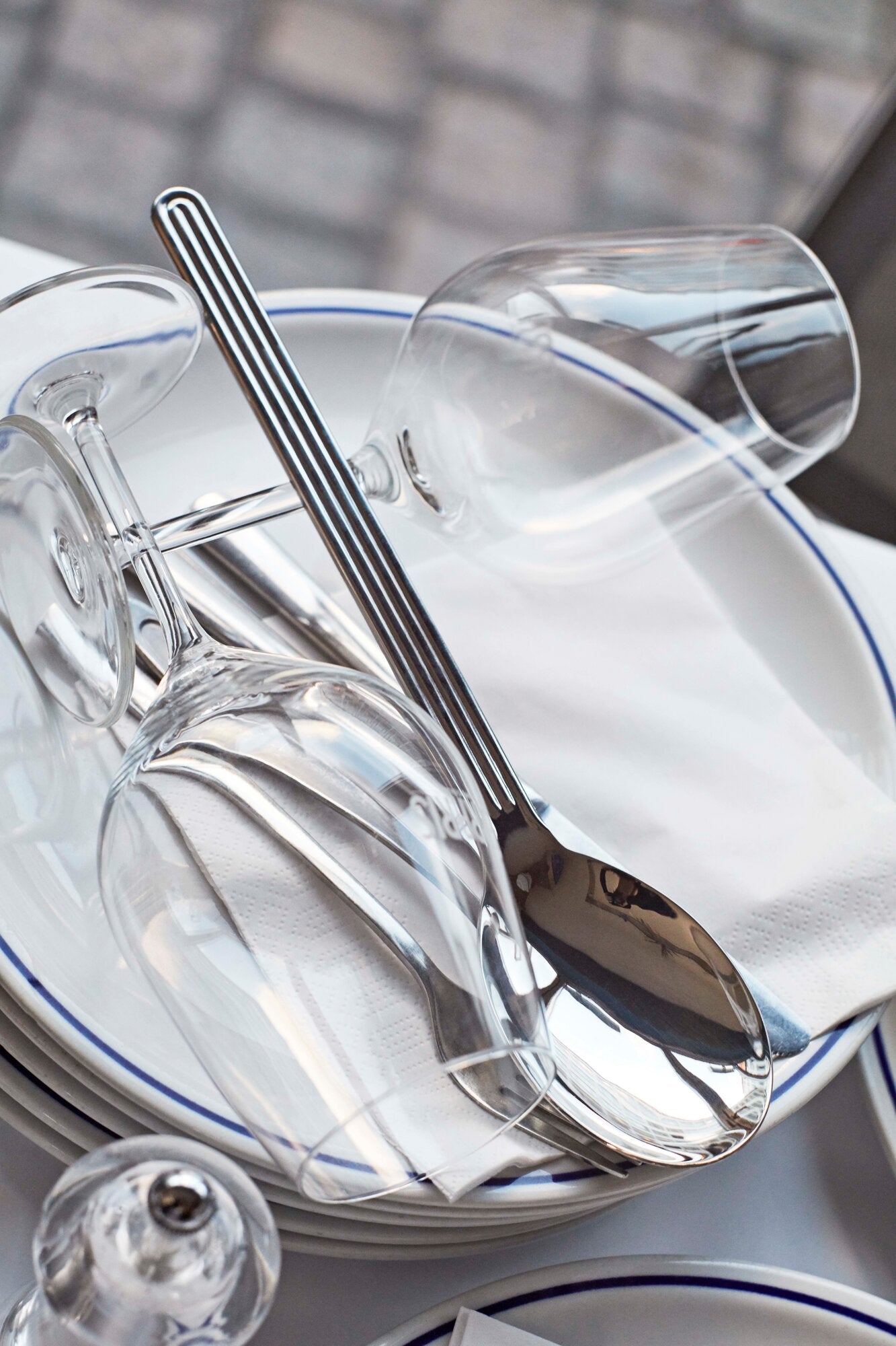 Sunday spiseskeer, Stainless steel - 5 stk
