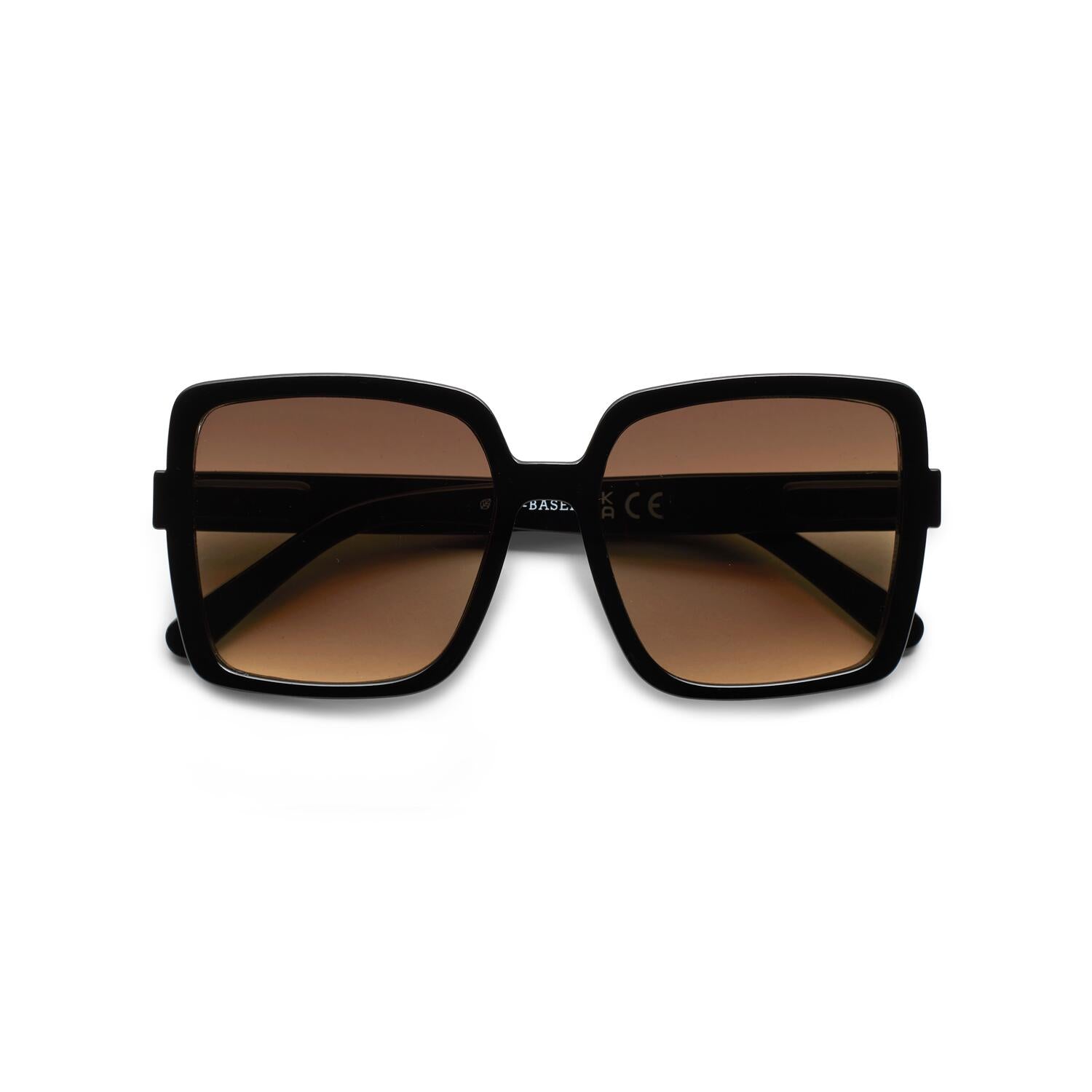 Square XL solbrille - sort