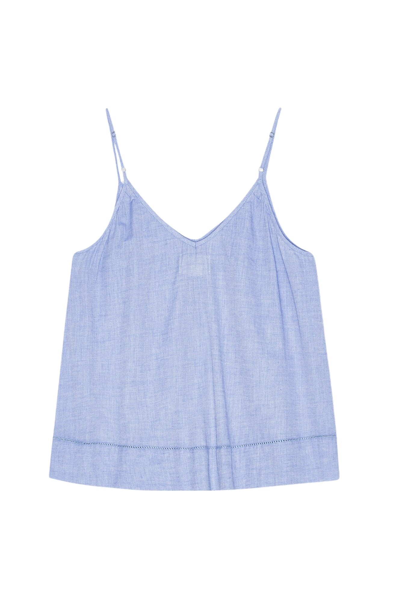 Sunshine chambray top - Light Blue