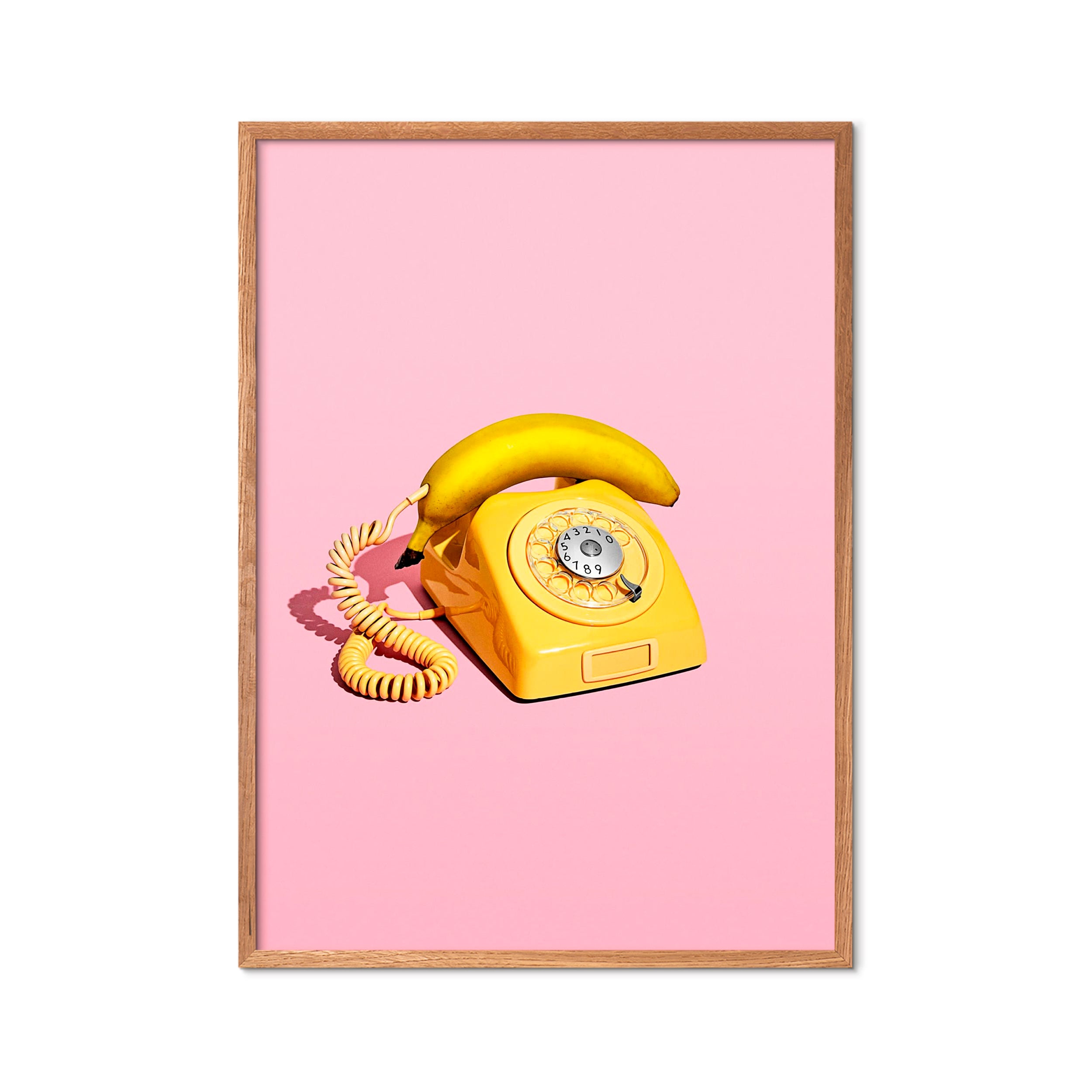 Supermercat plakat, Banana phone - 30x40 cm.