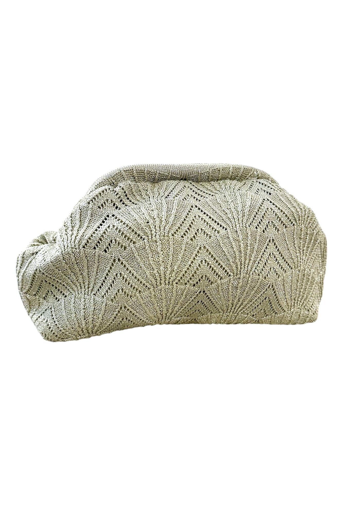 Lille Shelly clutch - Sage Glitter