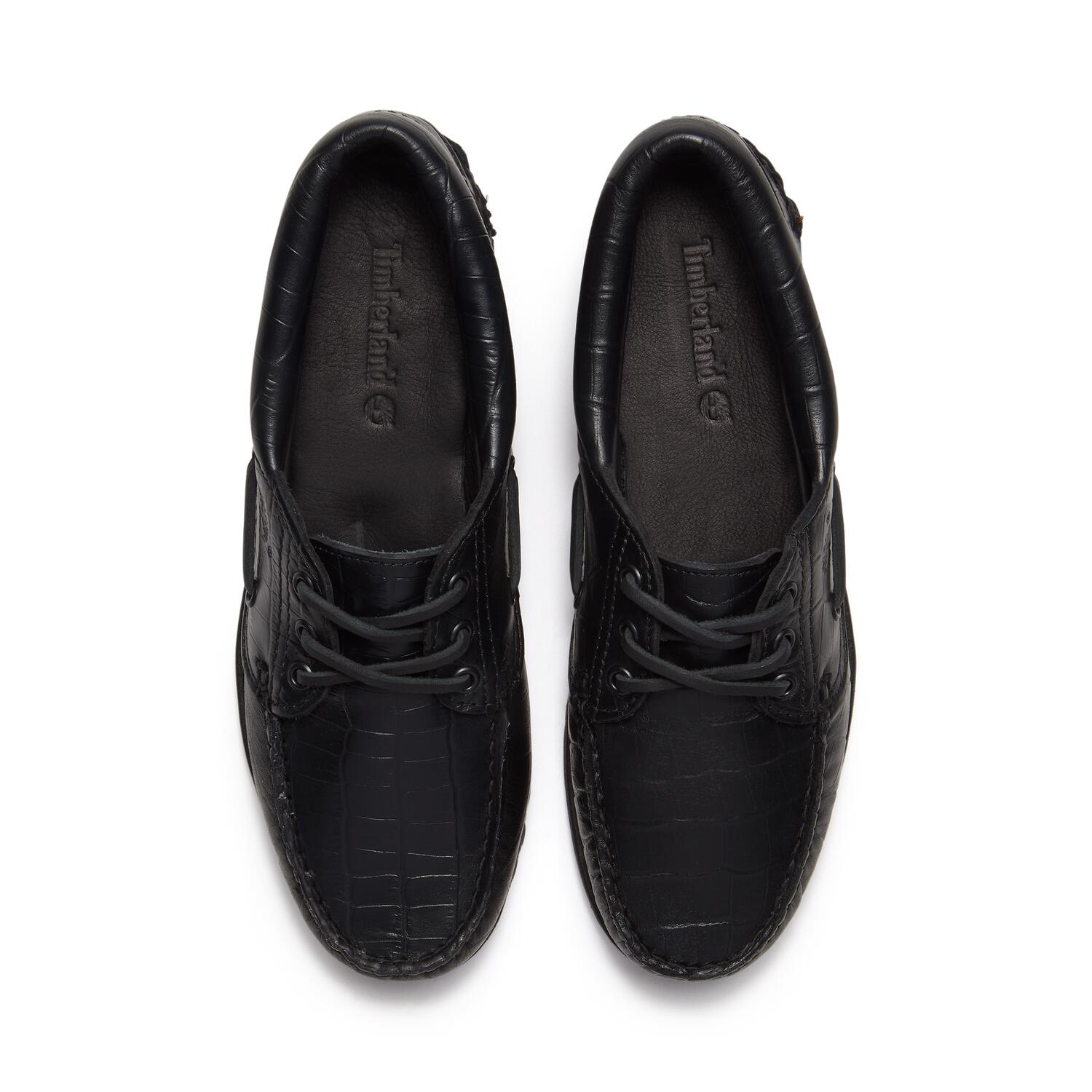 Authentic Black Full Grain loafers – Crocodile