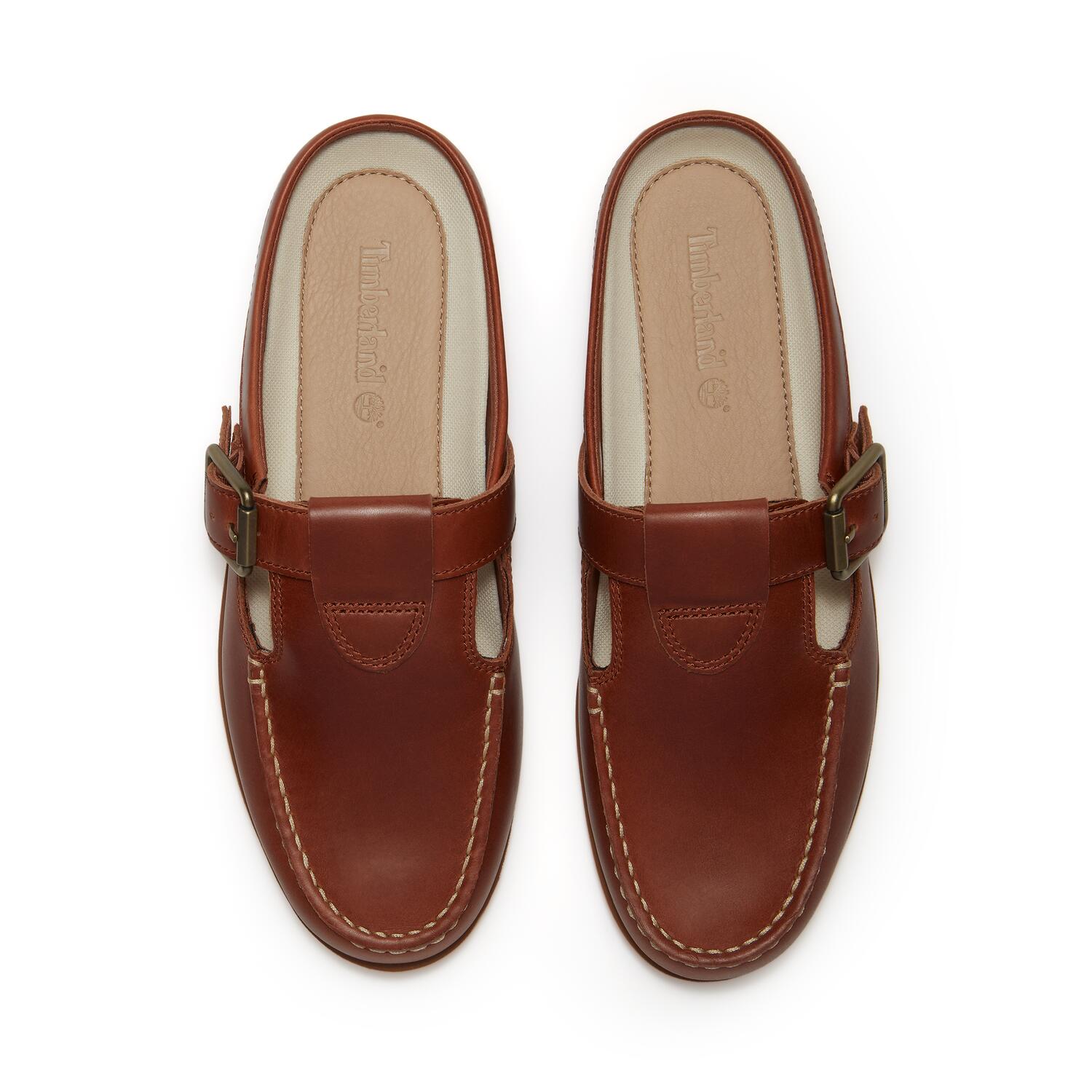 Classic Boat clogs - Rust Full Grain