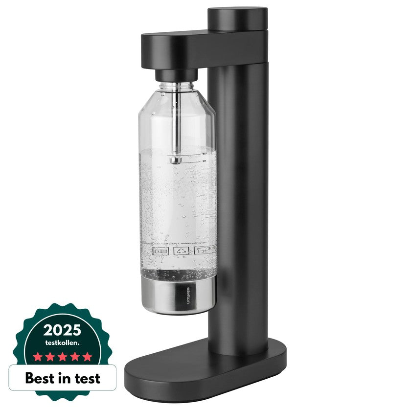 Brus sodavandsmaskine - sort/metallic