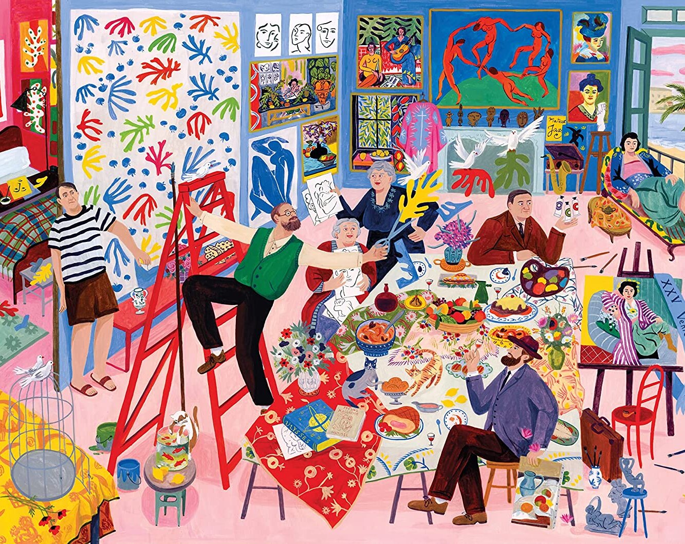 Dinner with matisse puslespil