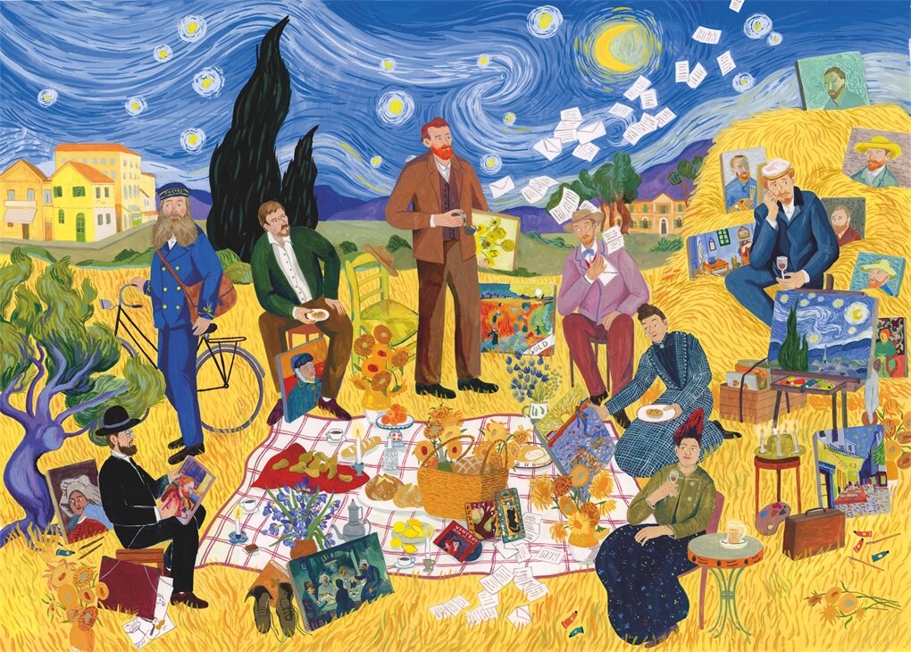 Dinner with van gogh puslespil
