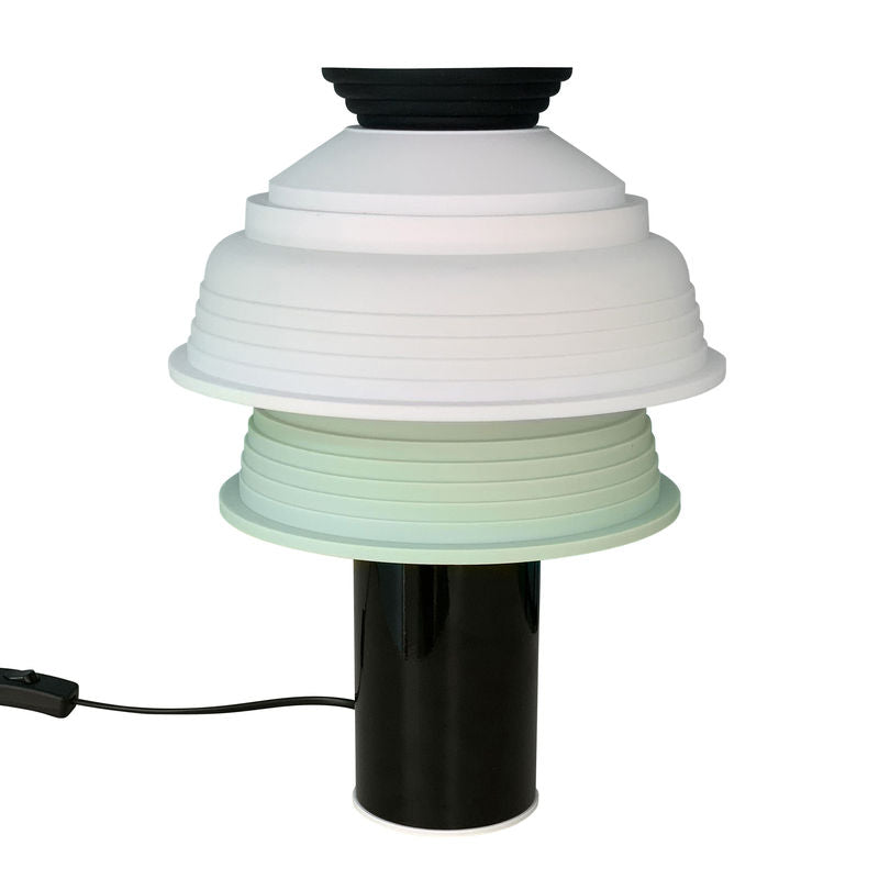 TL4 bordlampe - hvid/mint/sort