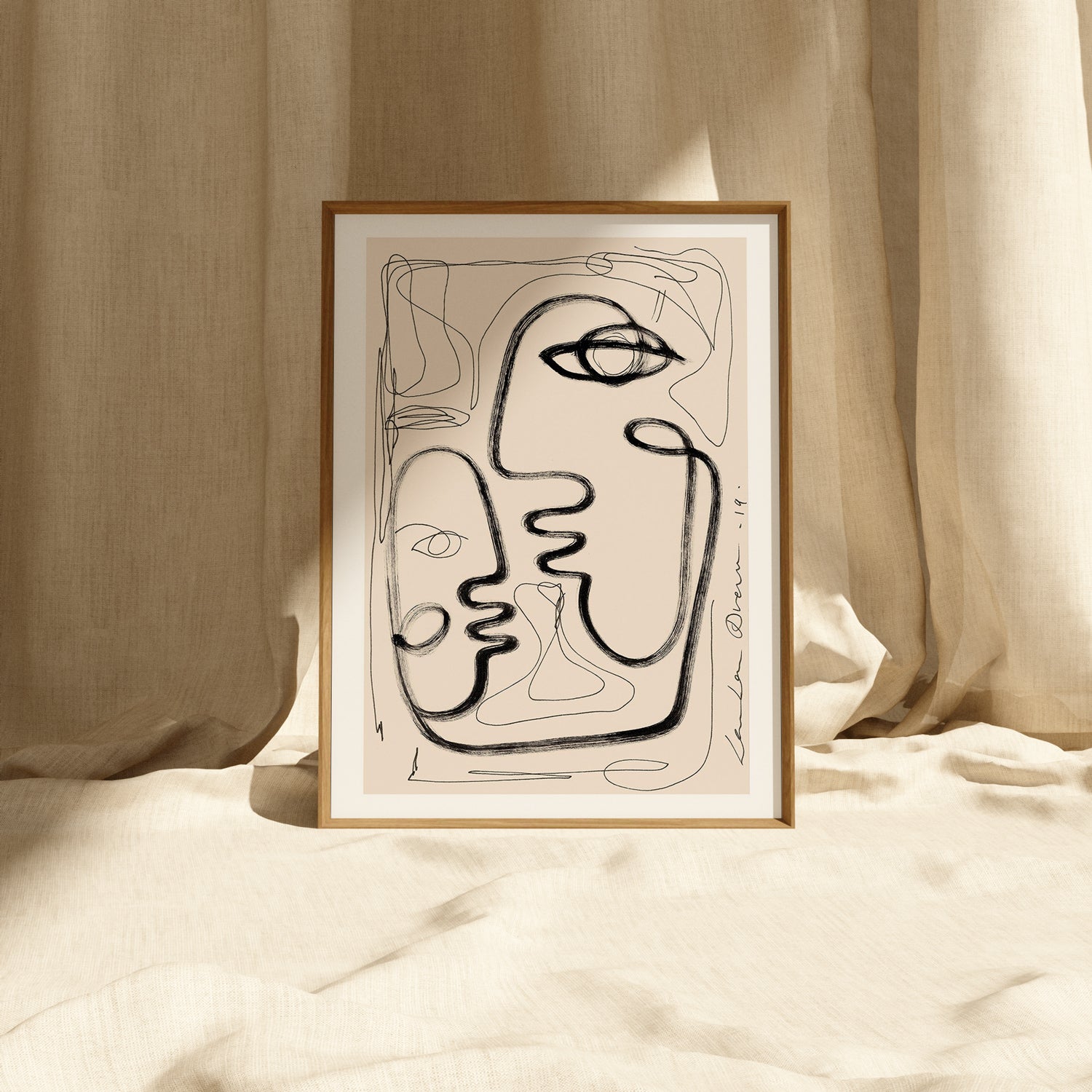 TPC x LouLou Avenue plakat, Tribu 03 - 30x40 cm.