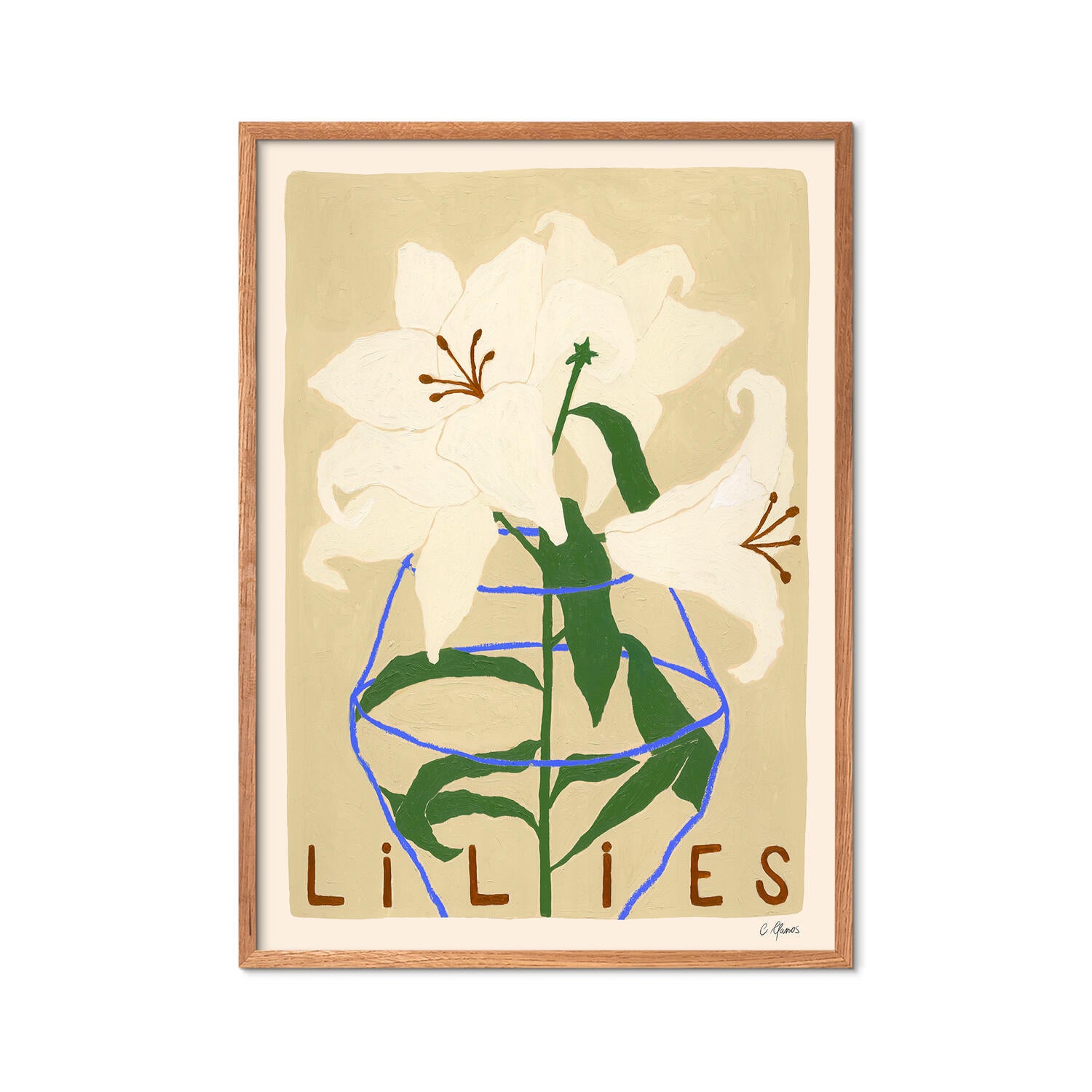 Lilies - 30 x 40 cm