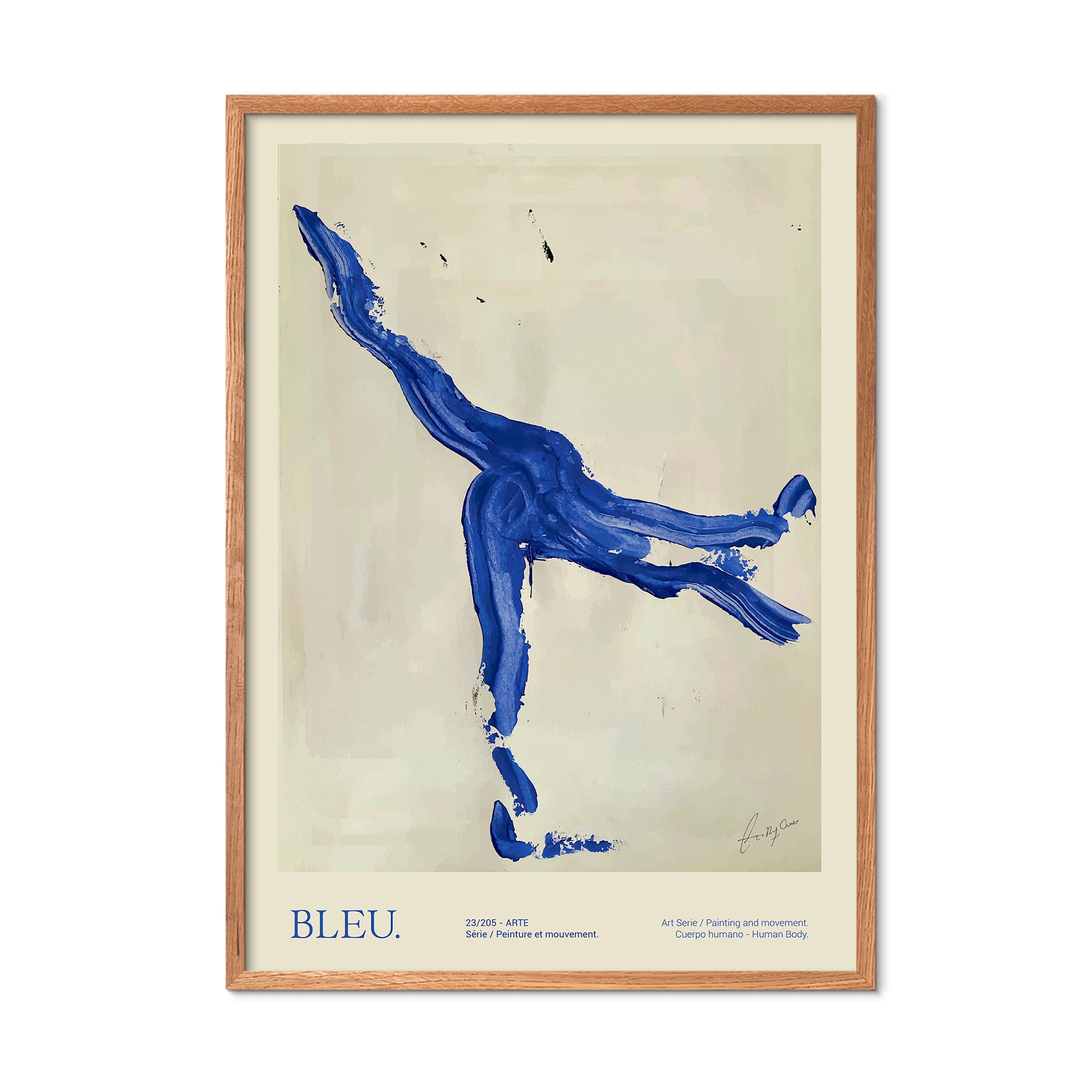 TPC x Lucrecia Rey Caro Bleu plakat