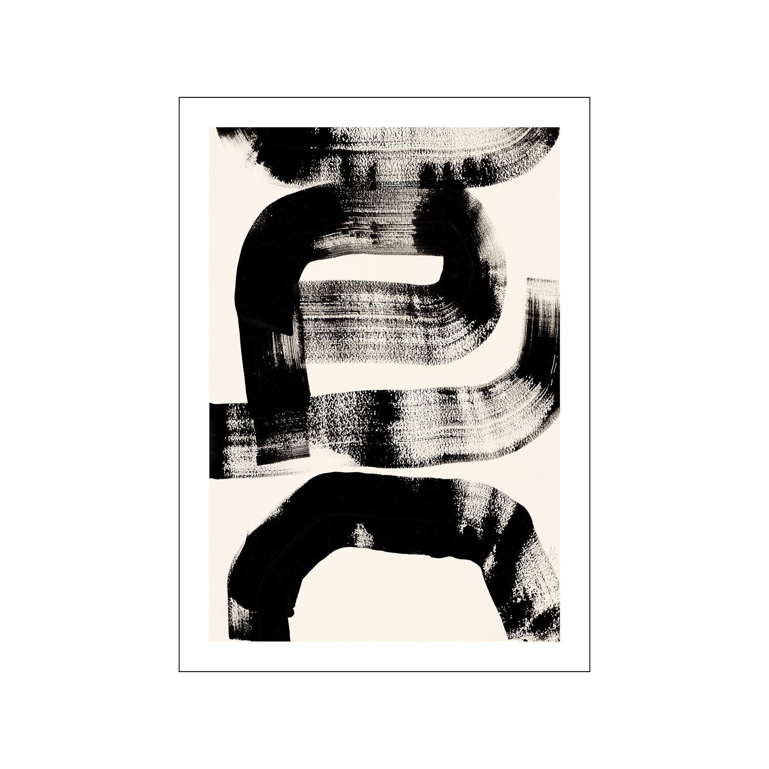 My Strokes plakat - 50 x 70 cm