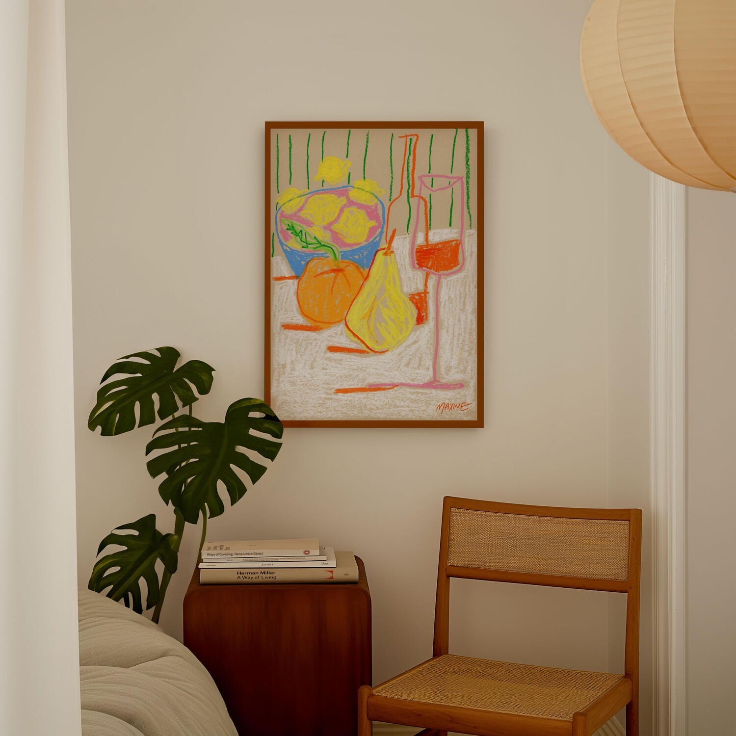 Late Afternoon Still Life plakat - 30 x 40 cm