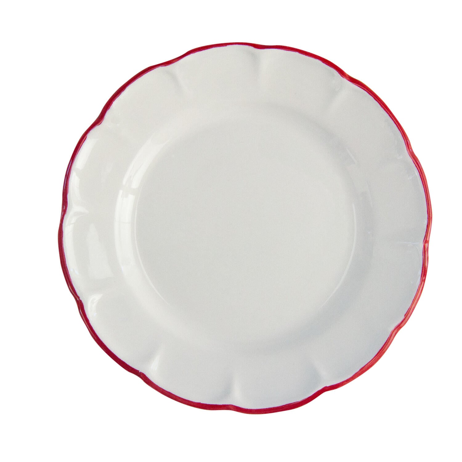 Dolcevita Filo desserttallerken, Ø21 cm - Rød