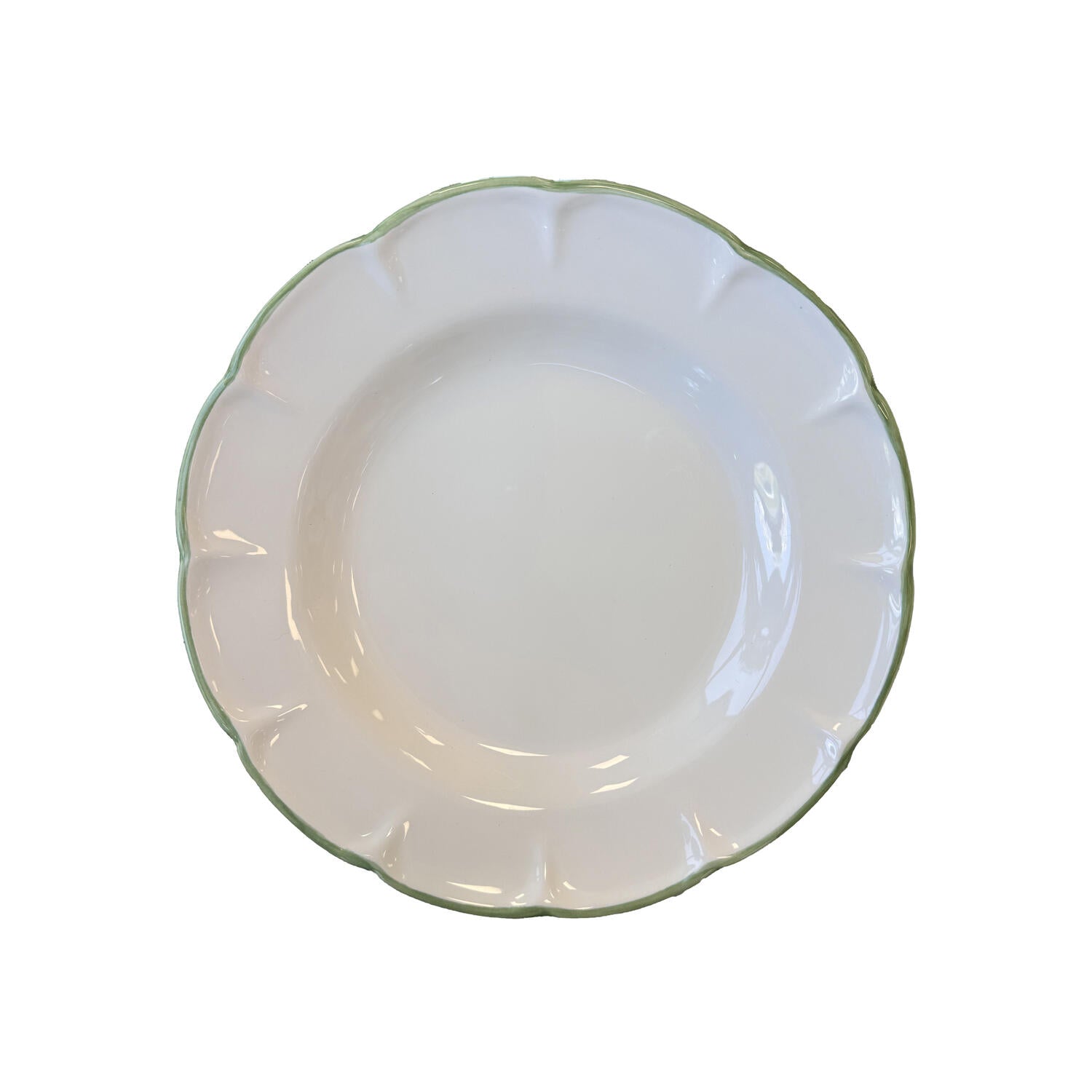 Dolcevita Filo desserttallerken, Ø21 cm - Mørkegrøn