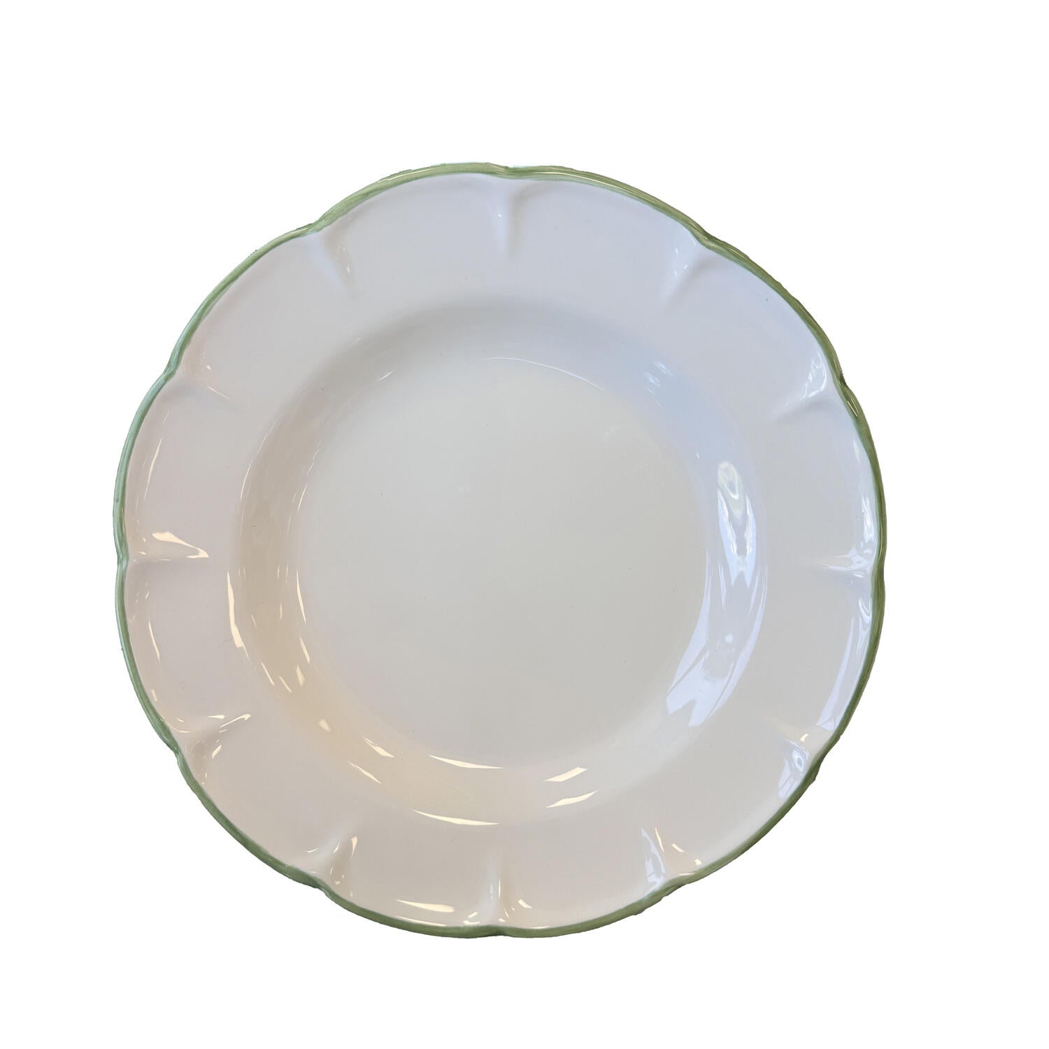 Dolcevita Filo middagstallerken, Ø26 cm - Mørkegrøn