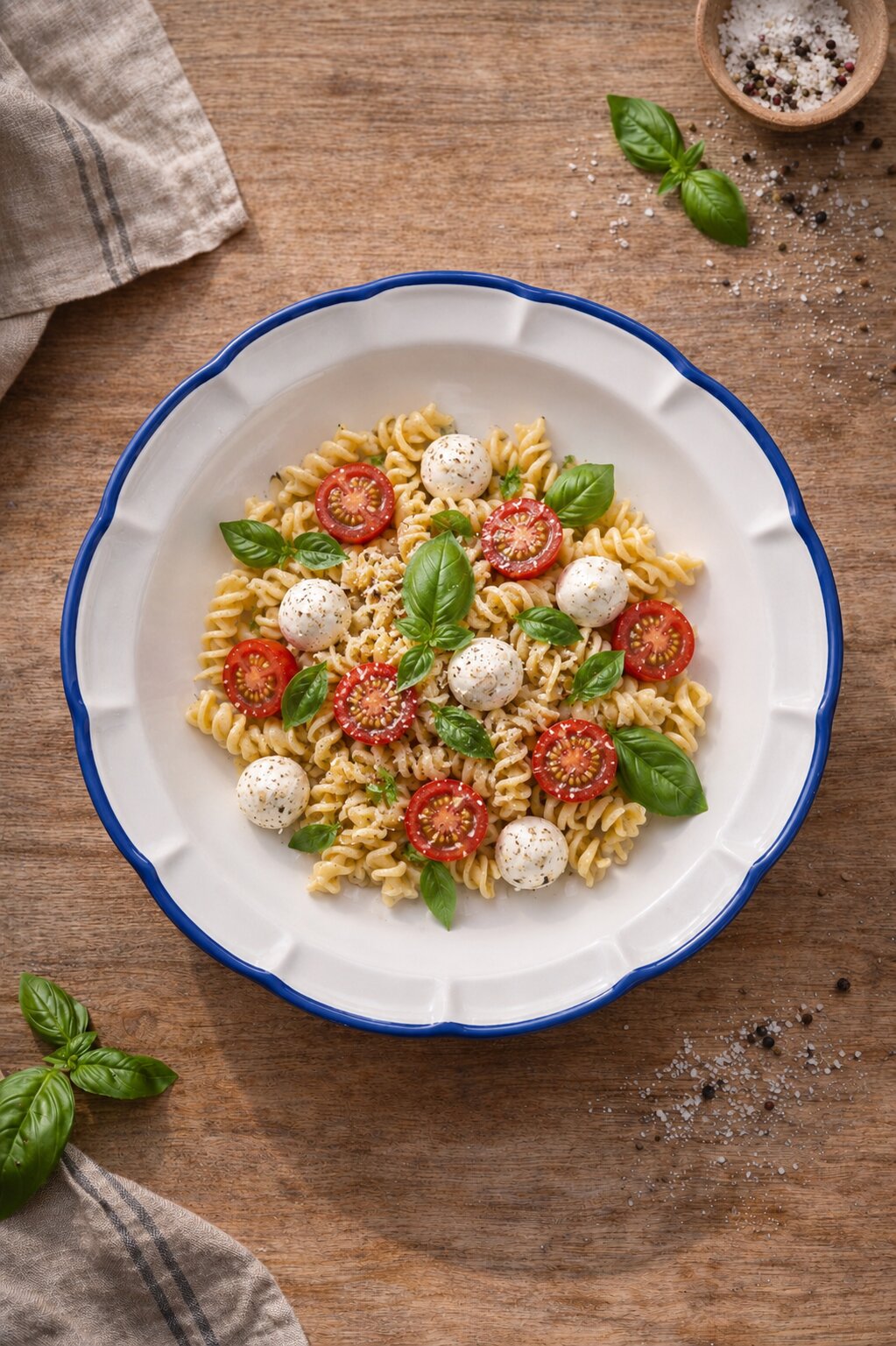 Dolcevita Filo Salatskål, Ø33 cm - Blå