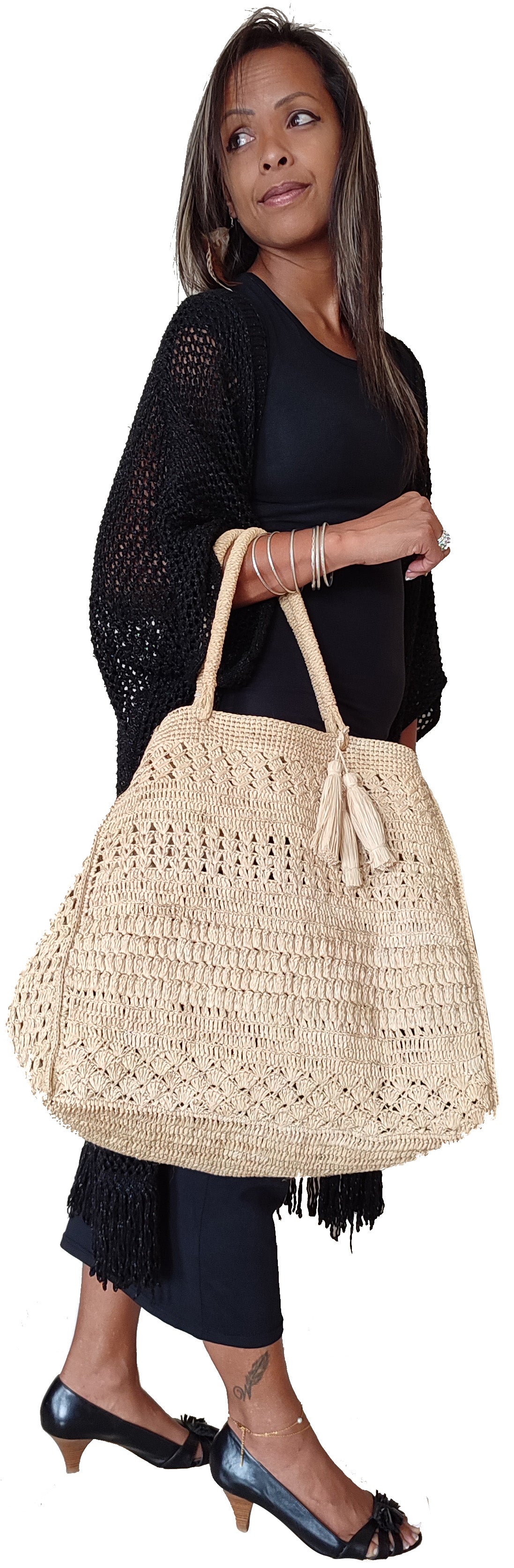 Tsara Maya XL taske - Natur