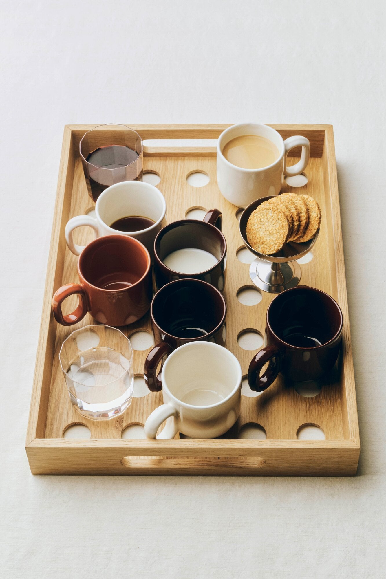 Terrazza Dot bakke - Natural Oak