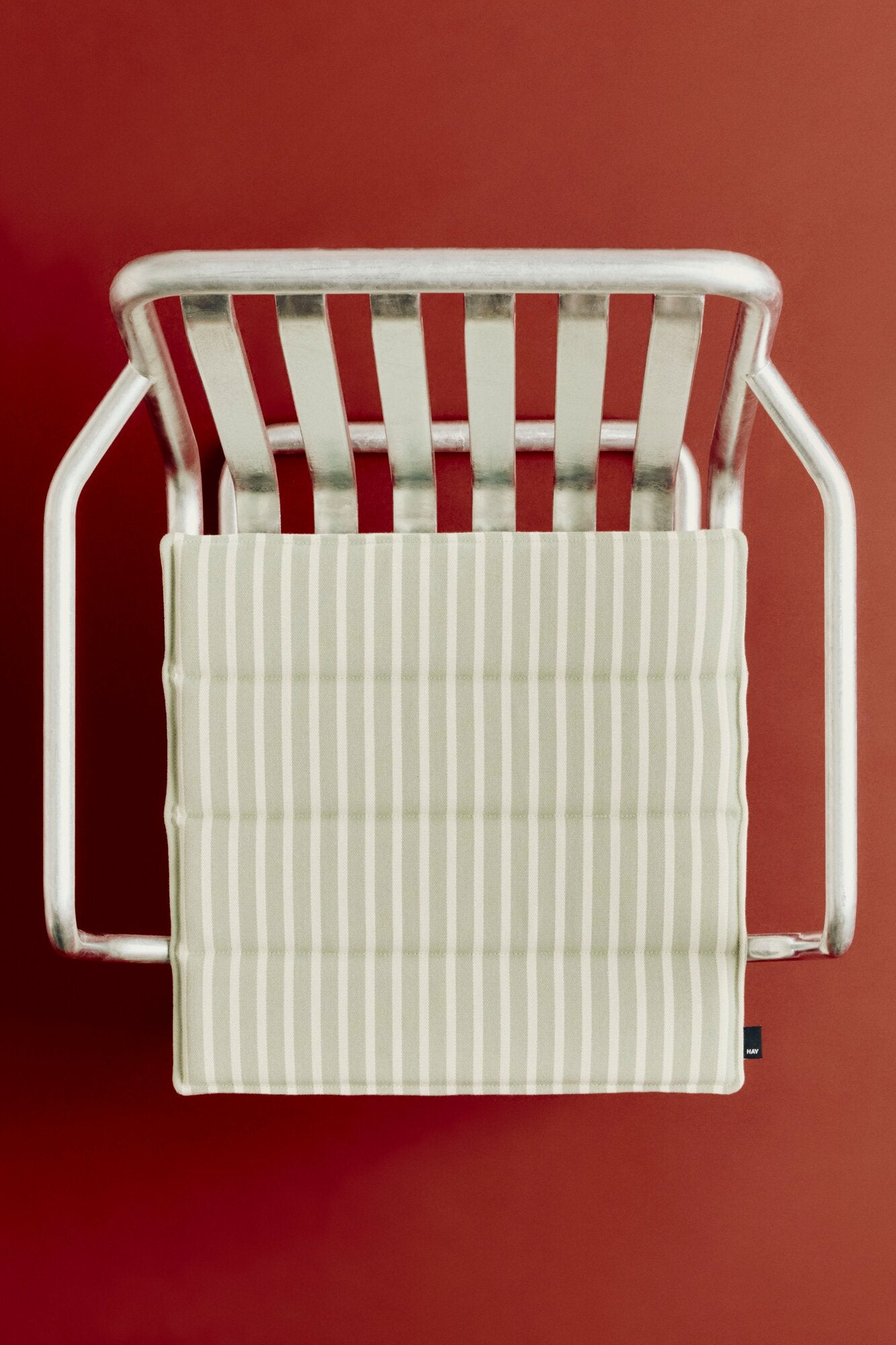 Terrazza havehynde, 40x40 cm - Grey Bold Stripe