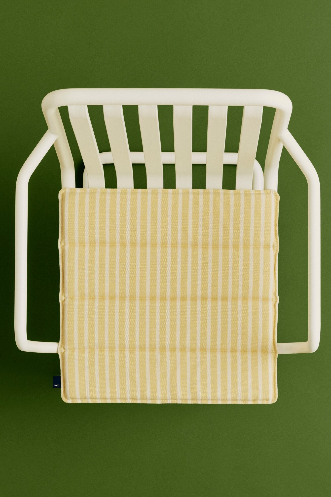Terrazza havehynde, 40x40 - Yellow Bold Stripe