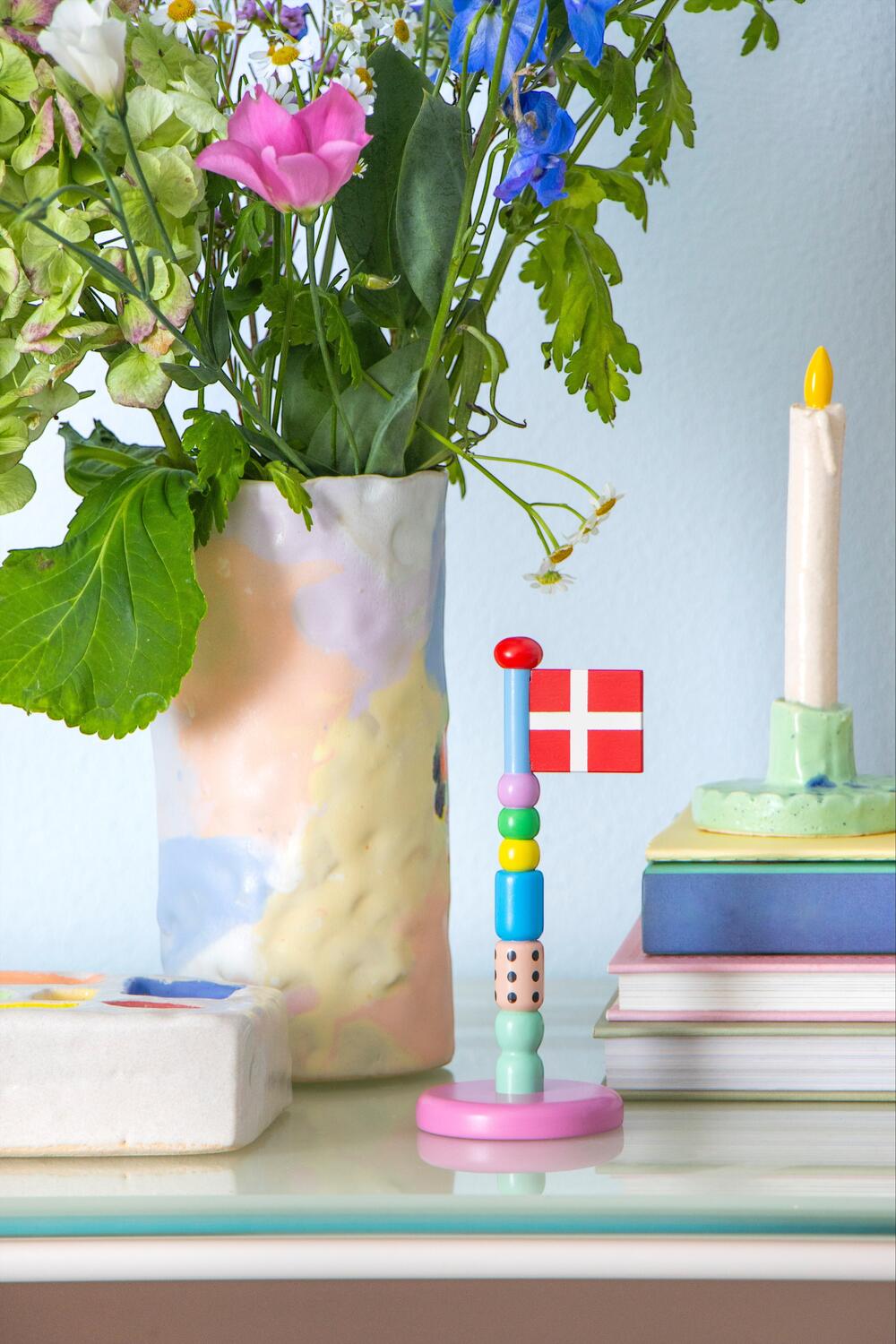 Fun Træflag - H15 cm