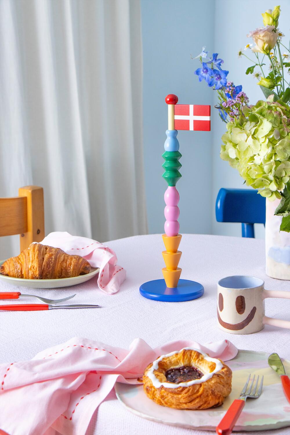 Tally Træflag - h35 cm