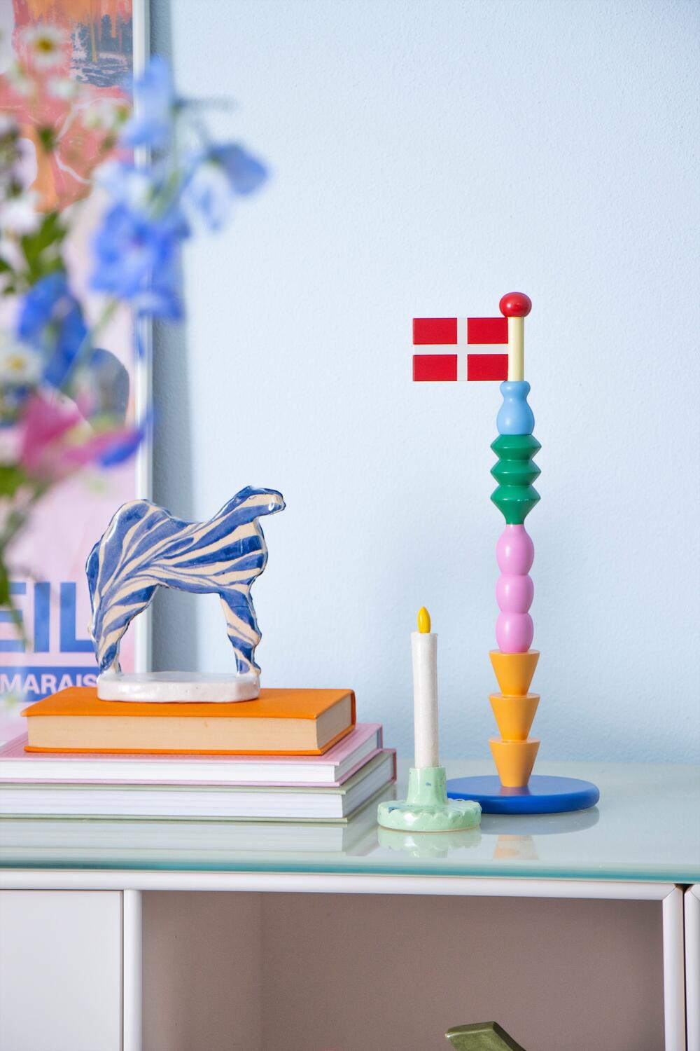Tally Træflag - h35 cm