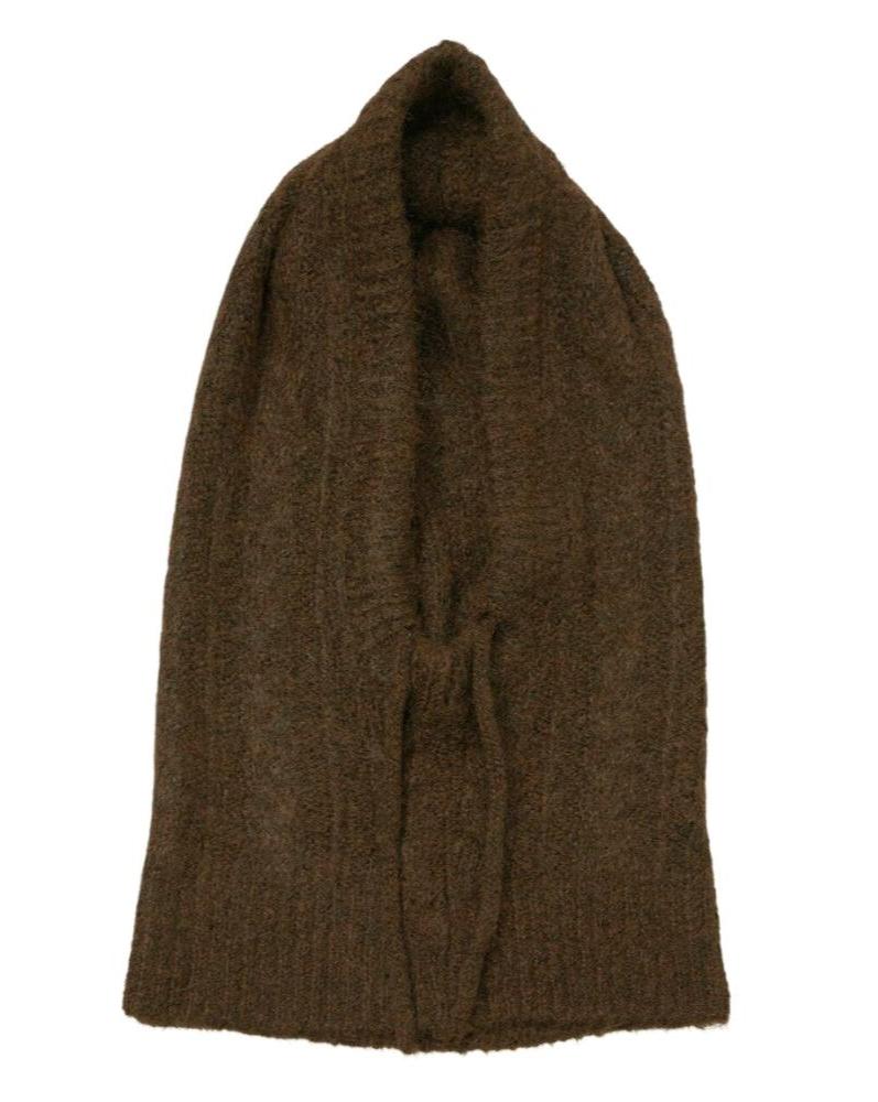 Milu Cable Knit Balaclava - Java