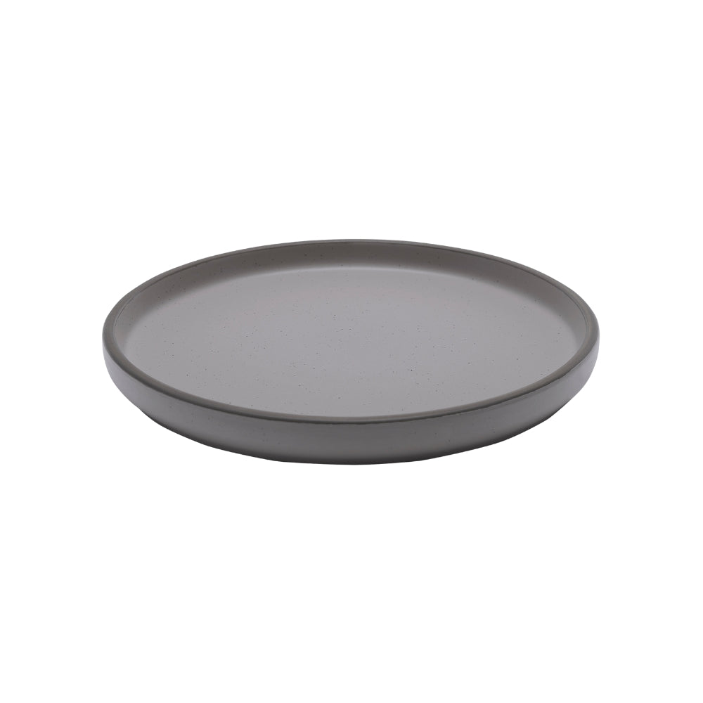 Frokosttallerken, grå - Ø21,5 cm.