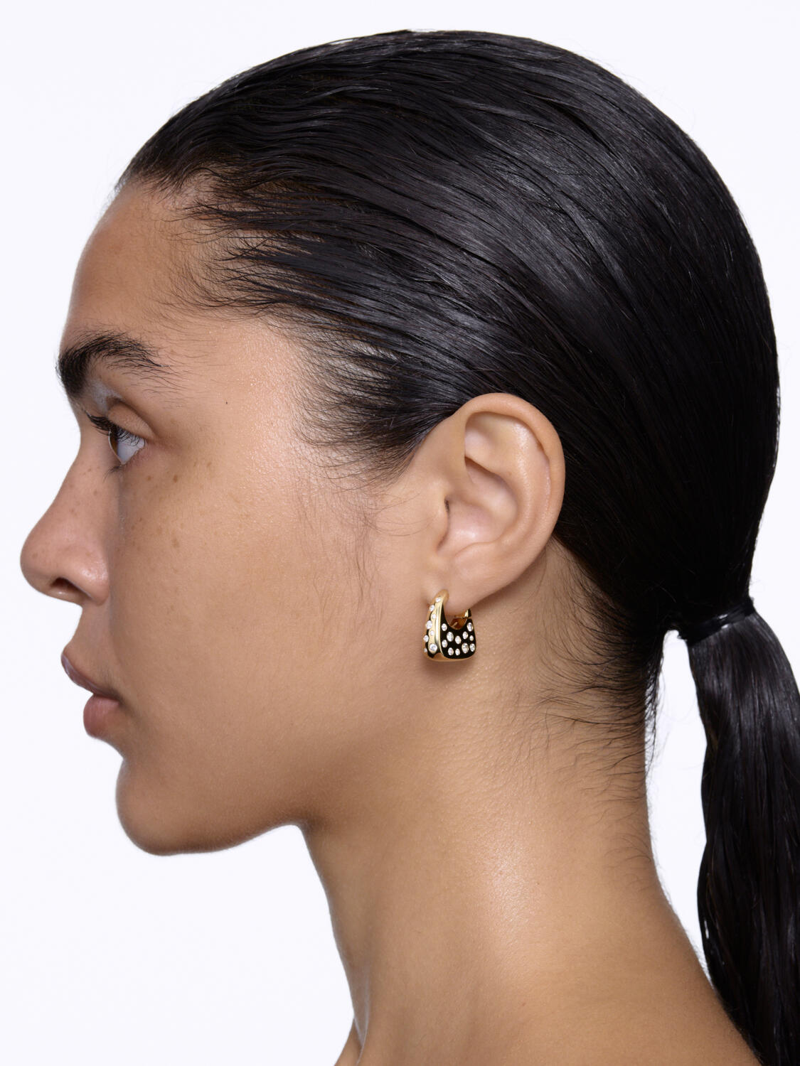Tote Flash ørering - forgyldt