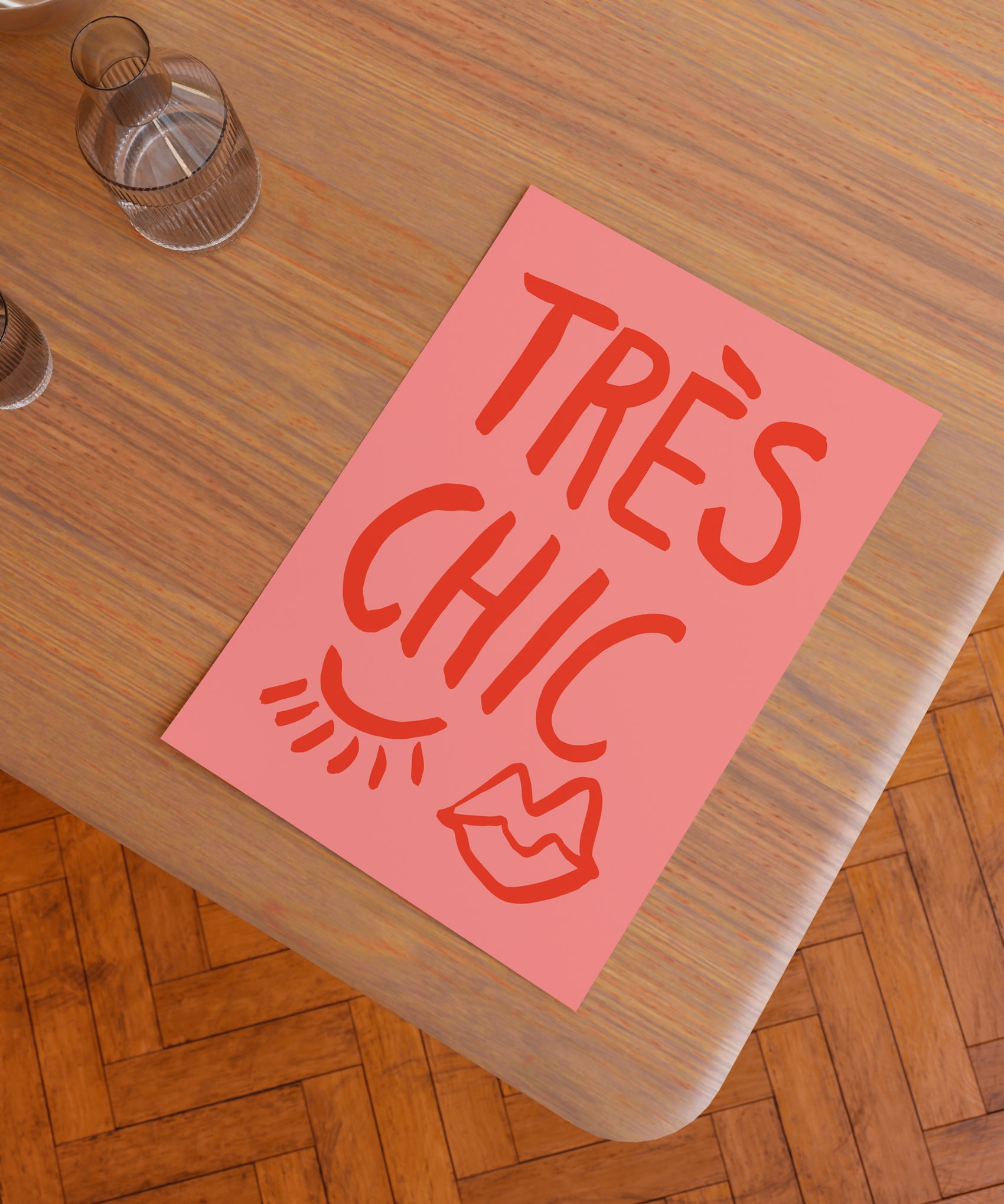 TrAus Chic Pink plakat