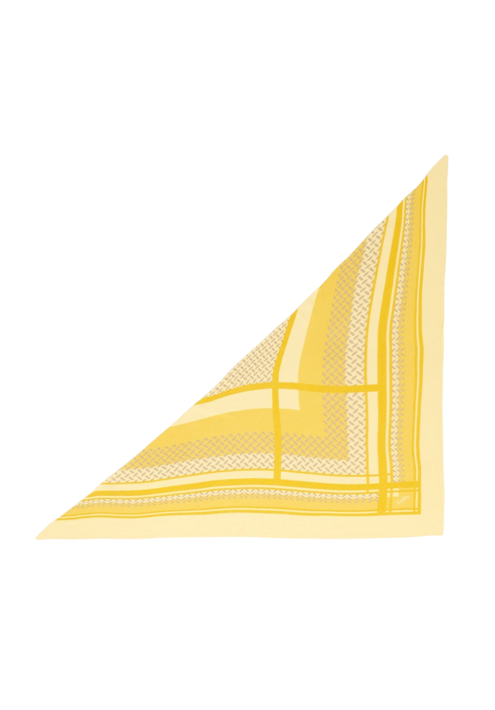 Triangle Double Heritage halstørklæde, medium - glory sunrise