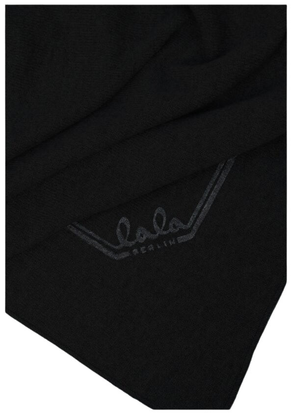 Triangle Solid M tørklæde - sort