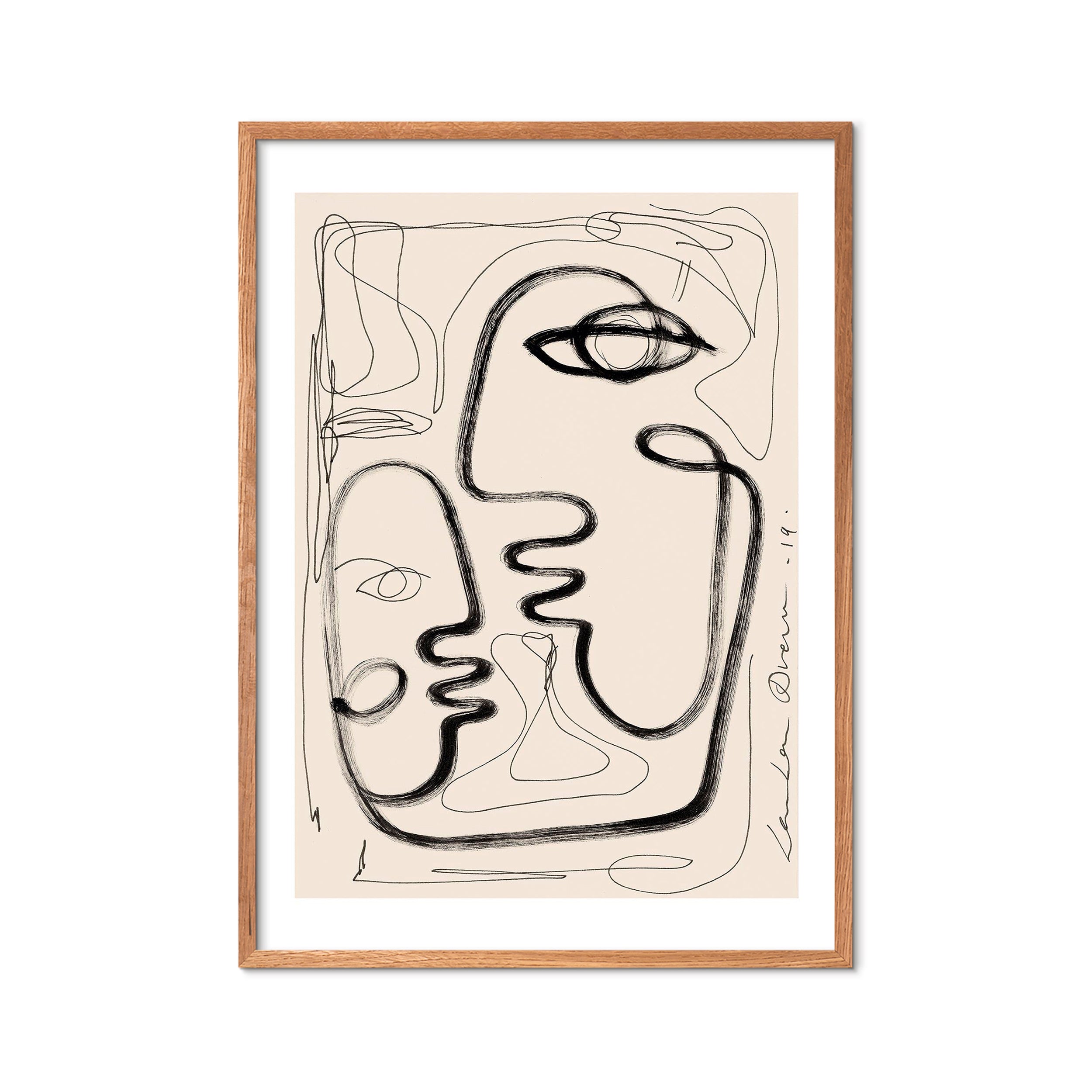 TPC x LouLou Avenue plakat, Tribu 03 - 30x40 cm.