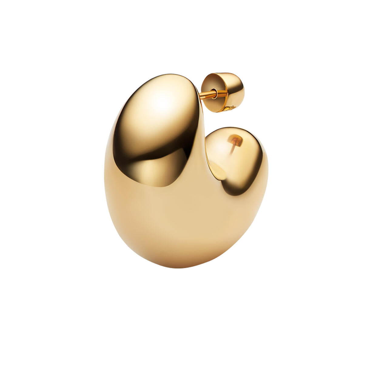 Tryvann Dome ørering - forgyldt
