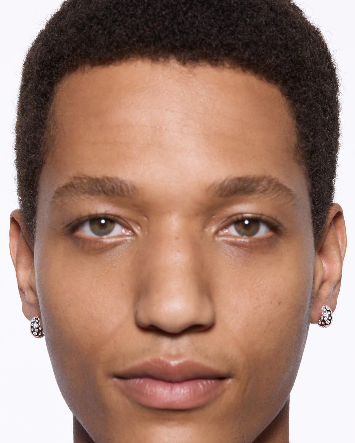 Tryvann Popcorn ørering - sølv