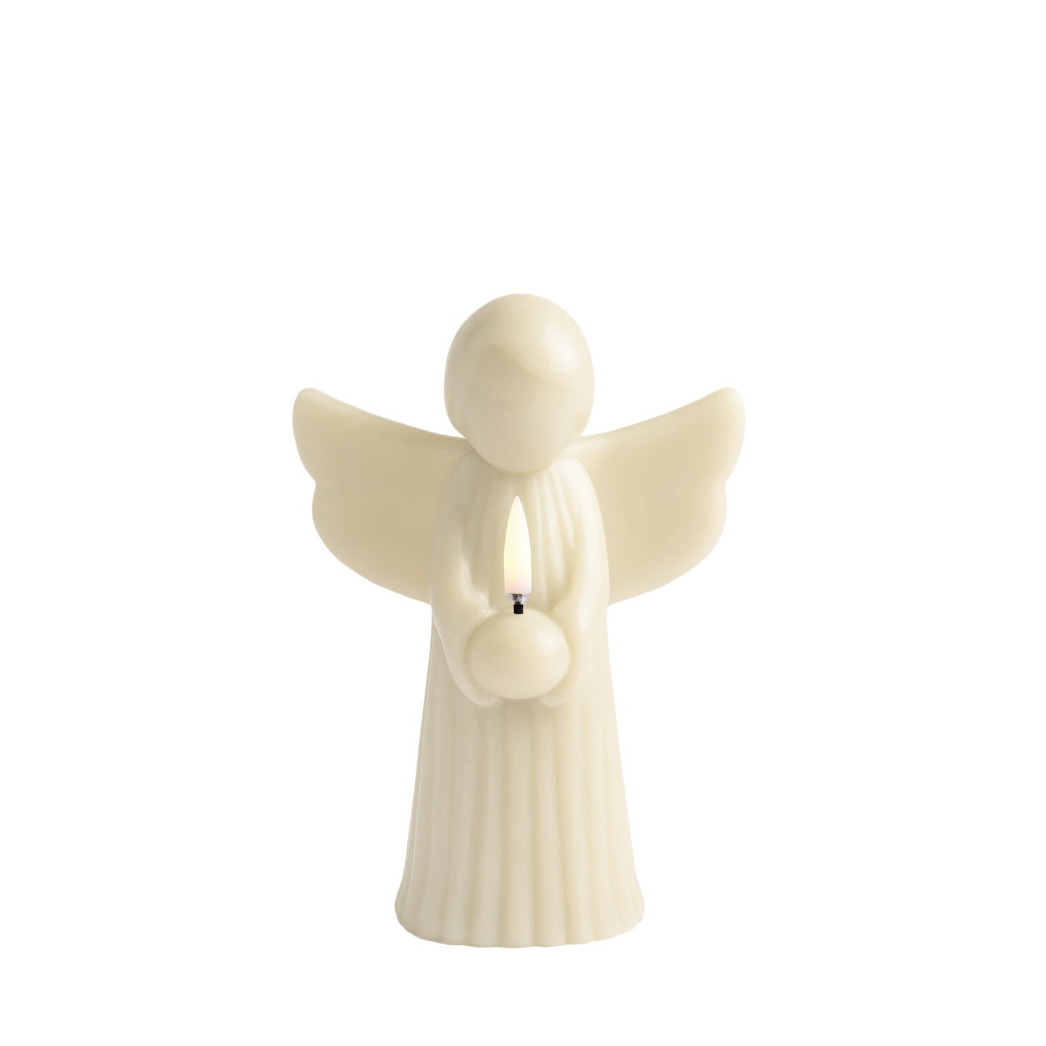 Angel LED lys, Vanilla Smooth - H19 cm
