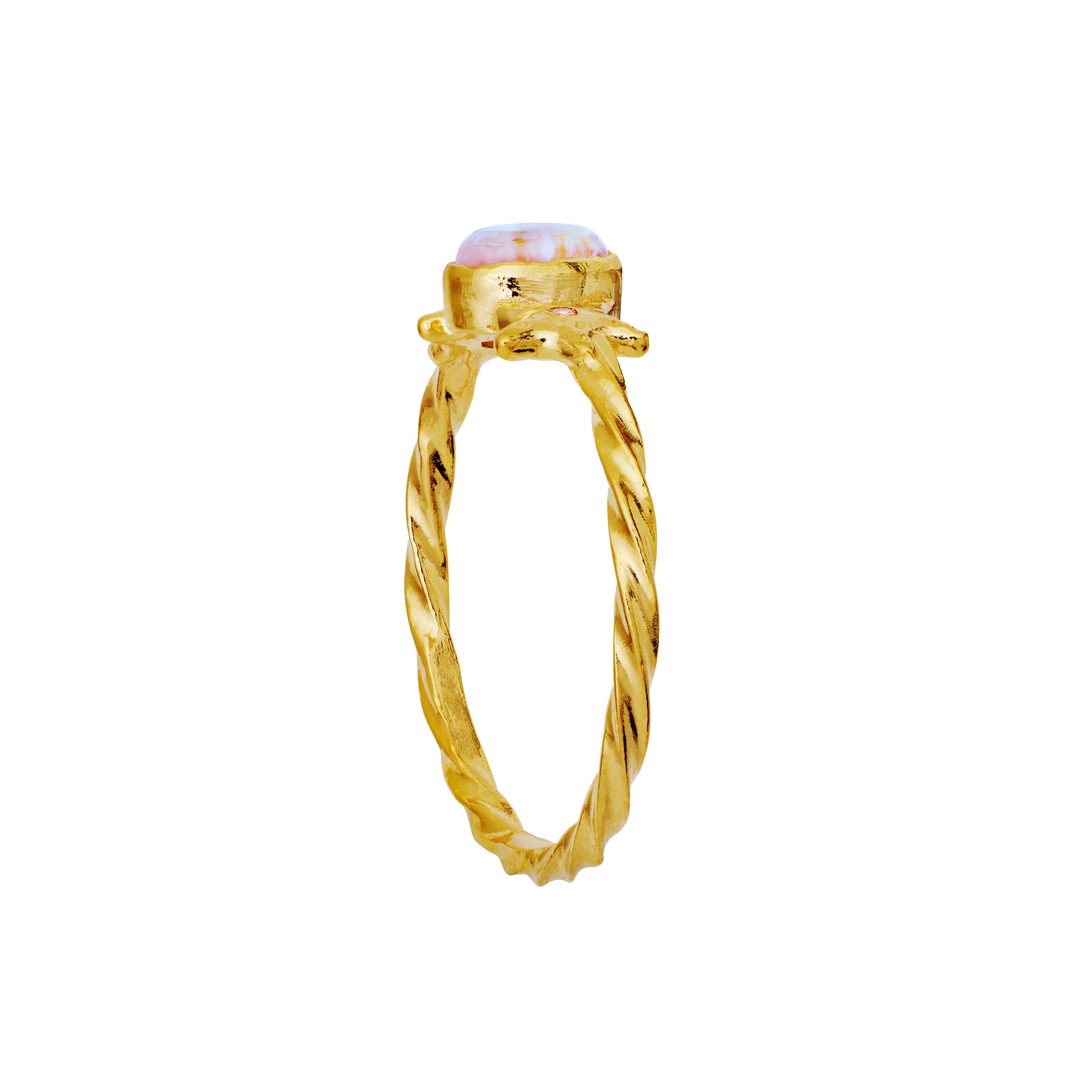 Ula ring - forgyldt