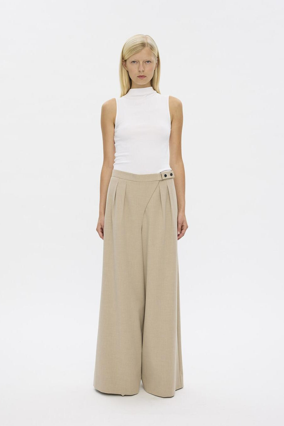 UmaFV Long habitbukser - Latte Melange