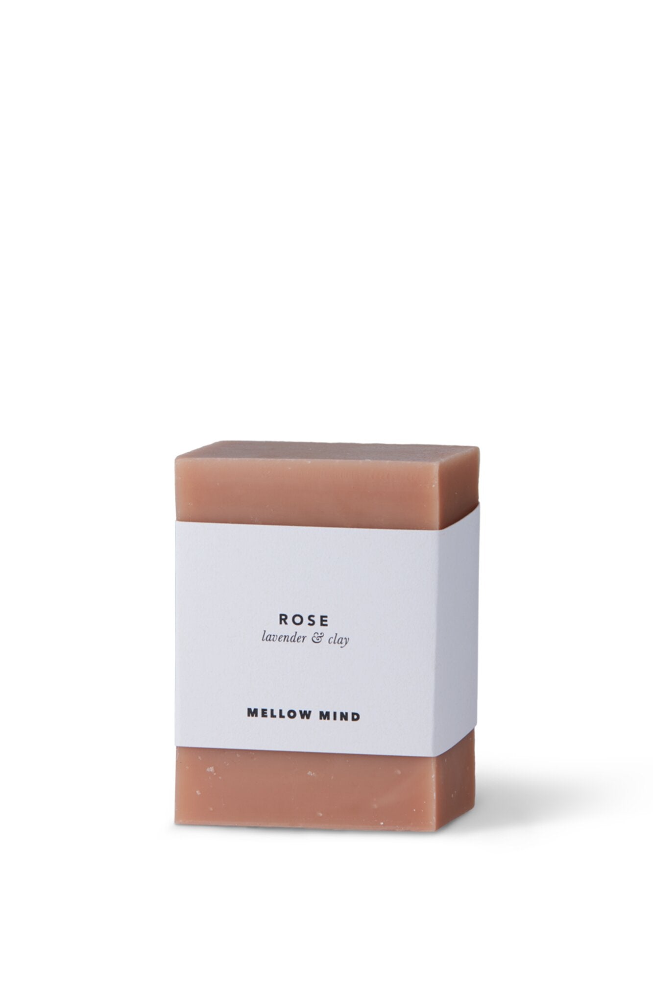 Beige lersæbebar, Lavender - 130 g.