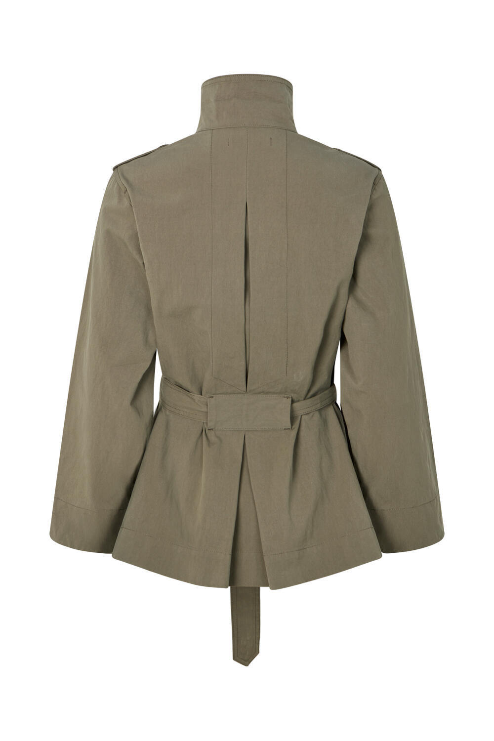 Nadira utility cropped jakke - Asphalt